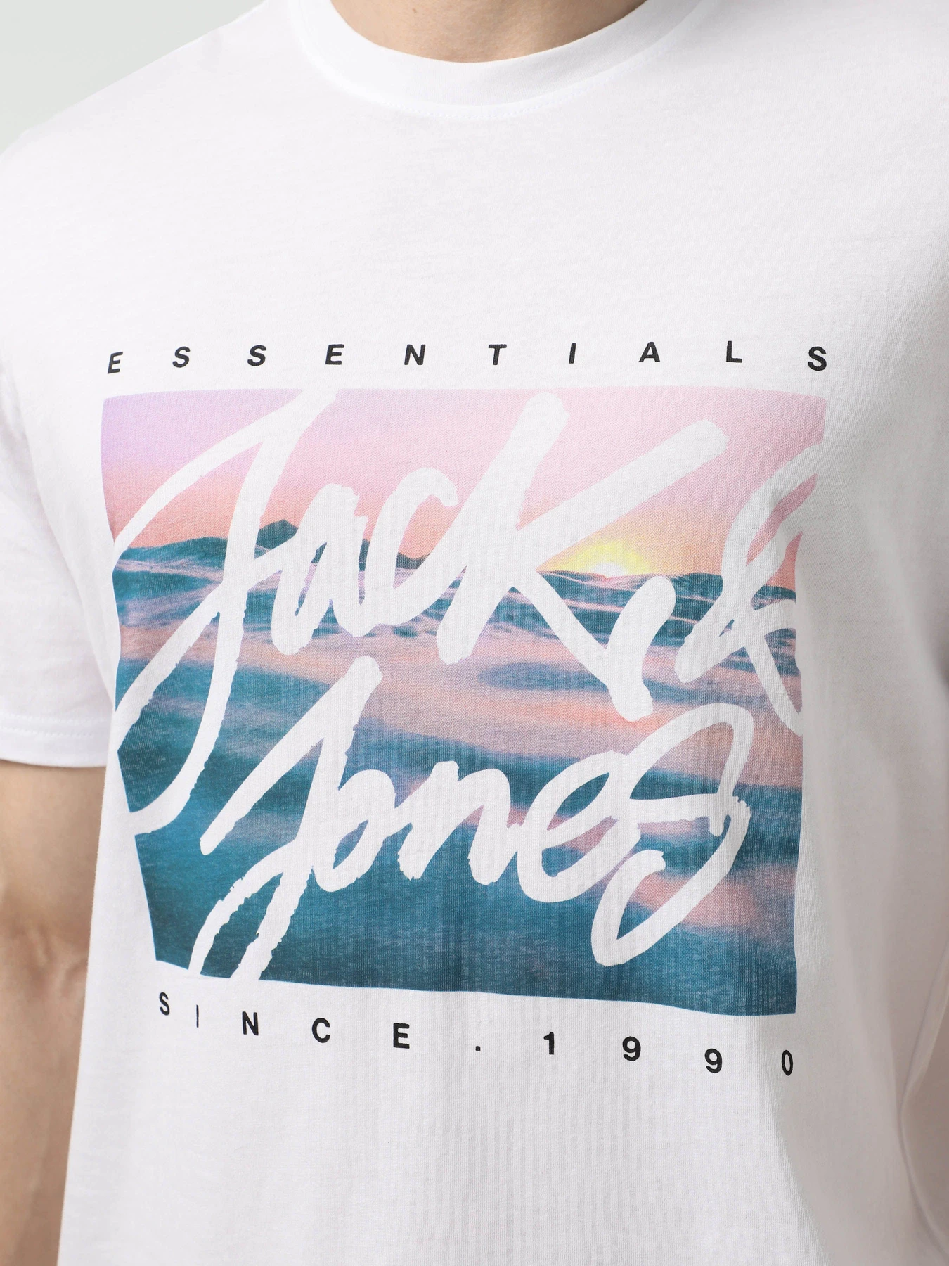 Футболки і поло JACK & JONES модель 12268438_White Фото