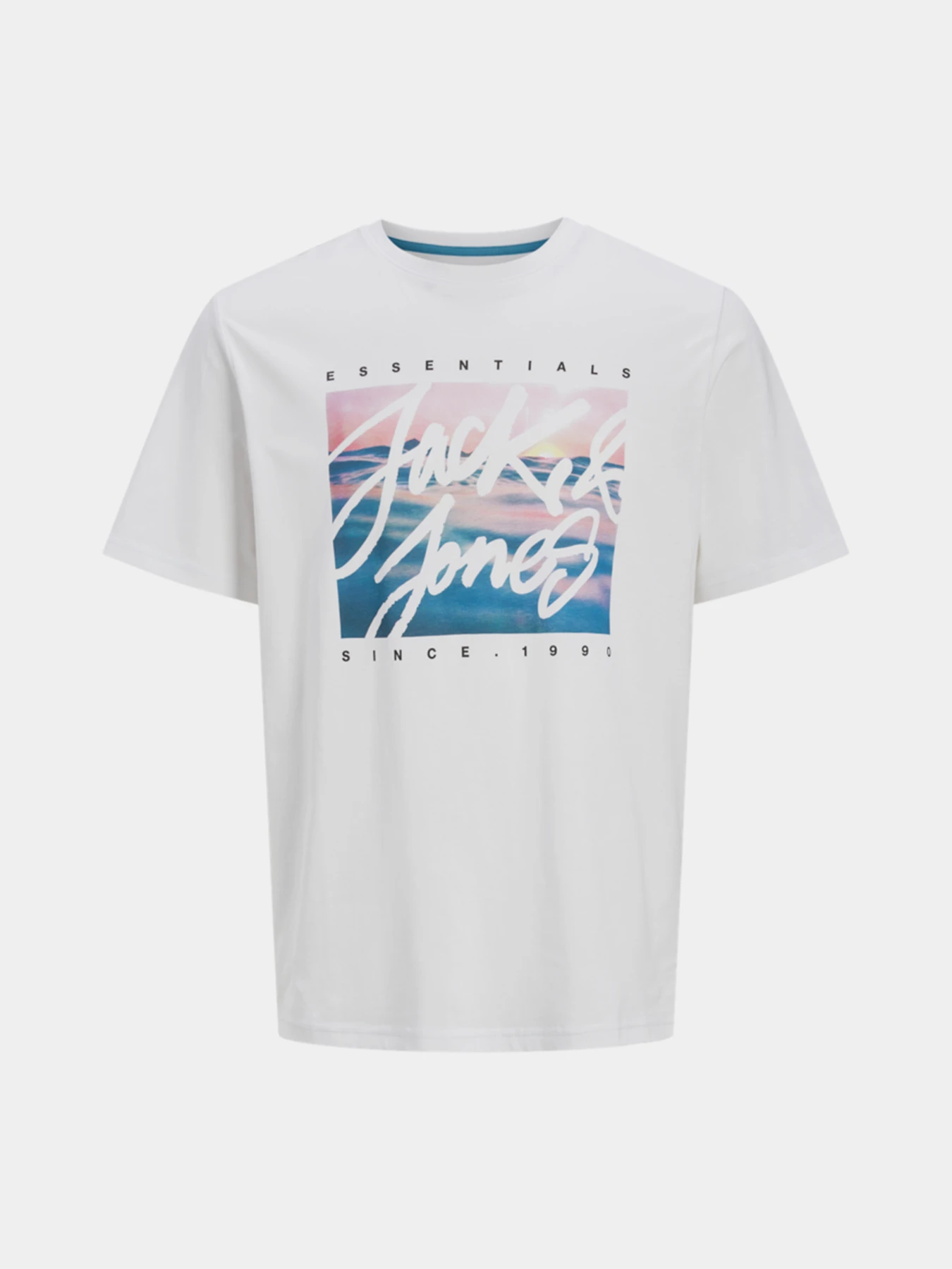 Футболки і поло JACK & JONES модель 12268438_White Фото