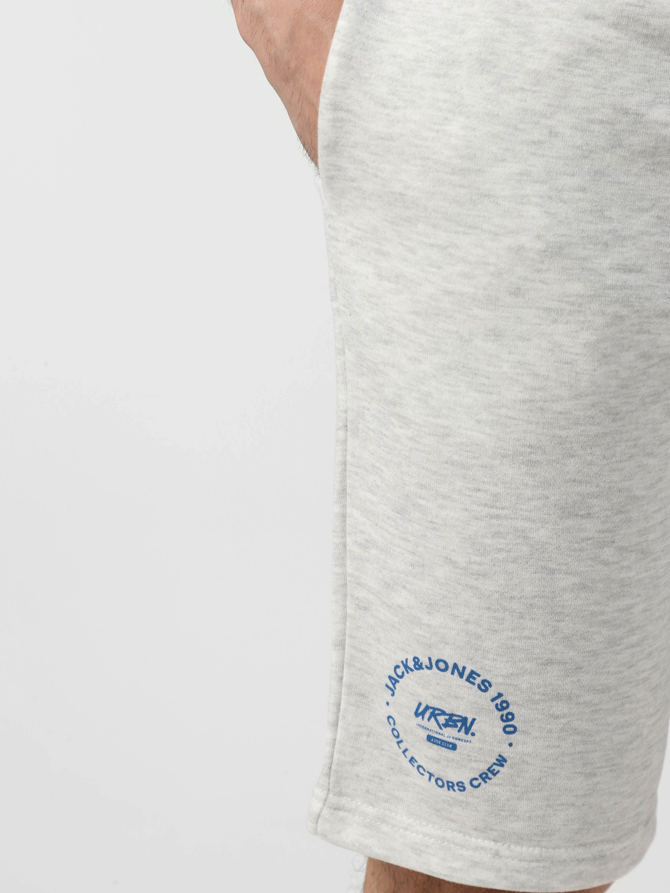 Шорты JACK & JONES модель 12268446_White Melange Шорты JACK & JONES модель 12268446_White Melange Фото