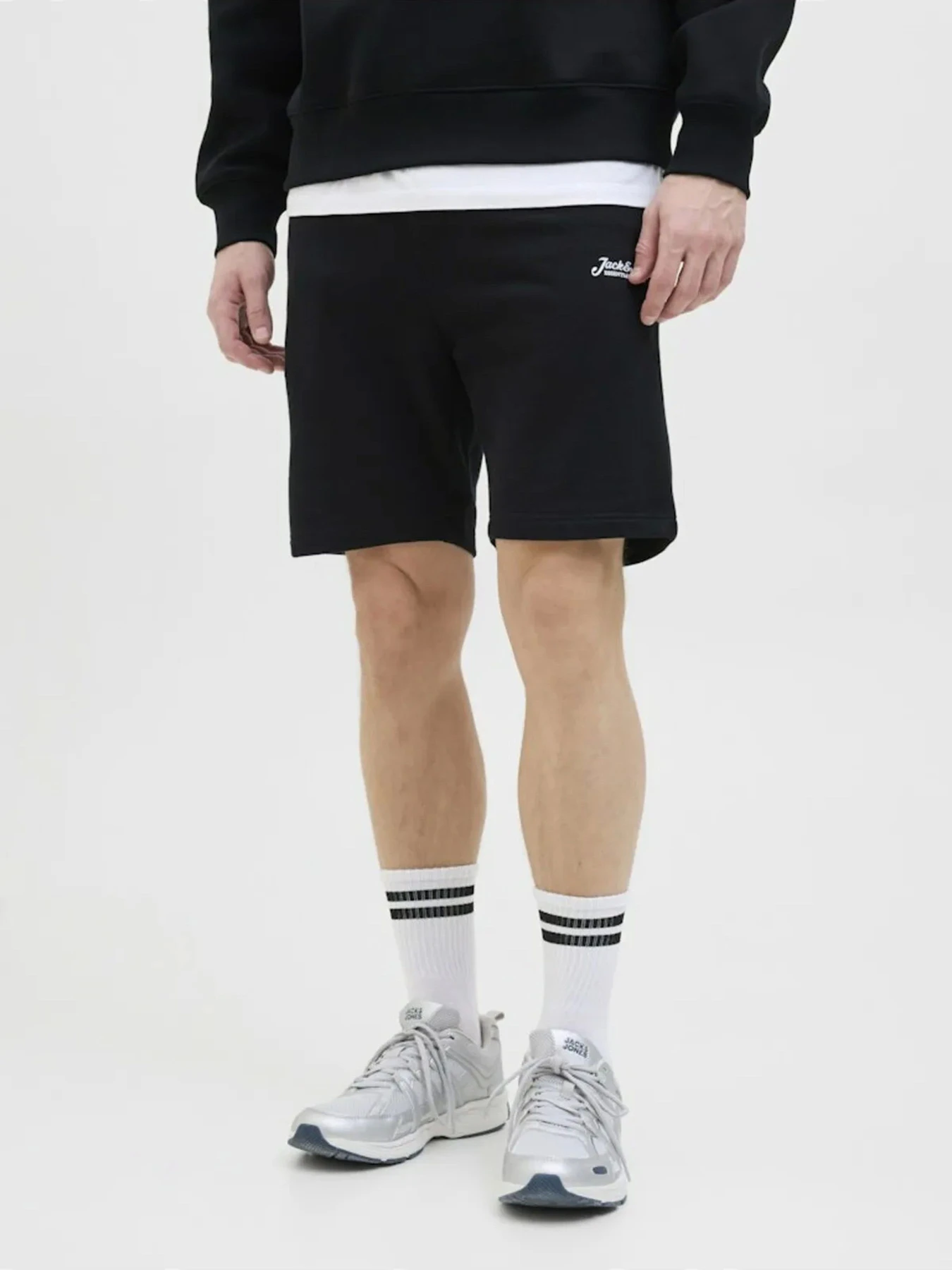Шорты JACK & JONES модель 12268770_Black Шорты JACK & JONES модель 12268770_Black Фото