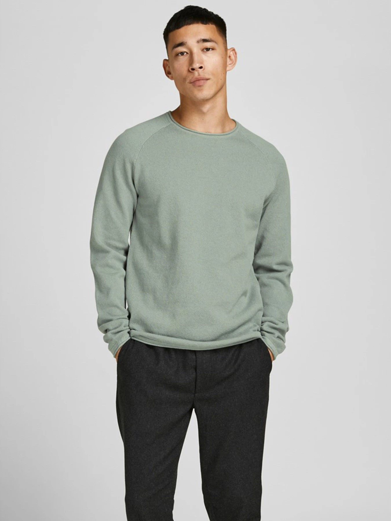 Светри та кардигани JACK & JONES модель 12157321_Slate Gray Светри та кардигани JACK & JONES модель 12157321_Slate Gray Фото