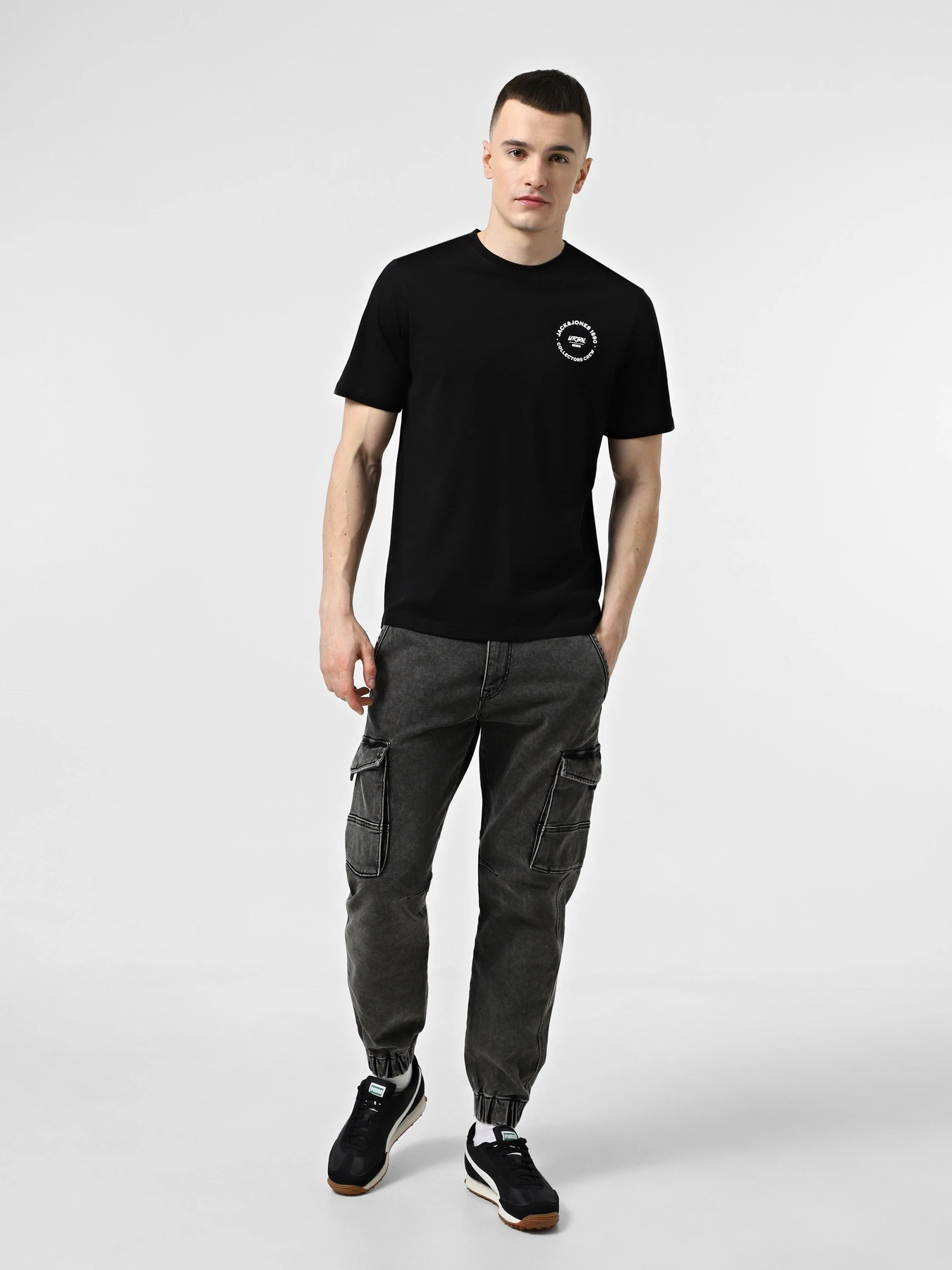 Футболки і поло JACK & JONES модель 12269280_Black SMALL Футболки і поло JACK & JONES модель 12269280_Black SMALL Фото