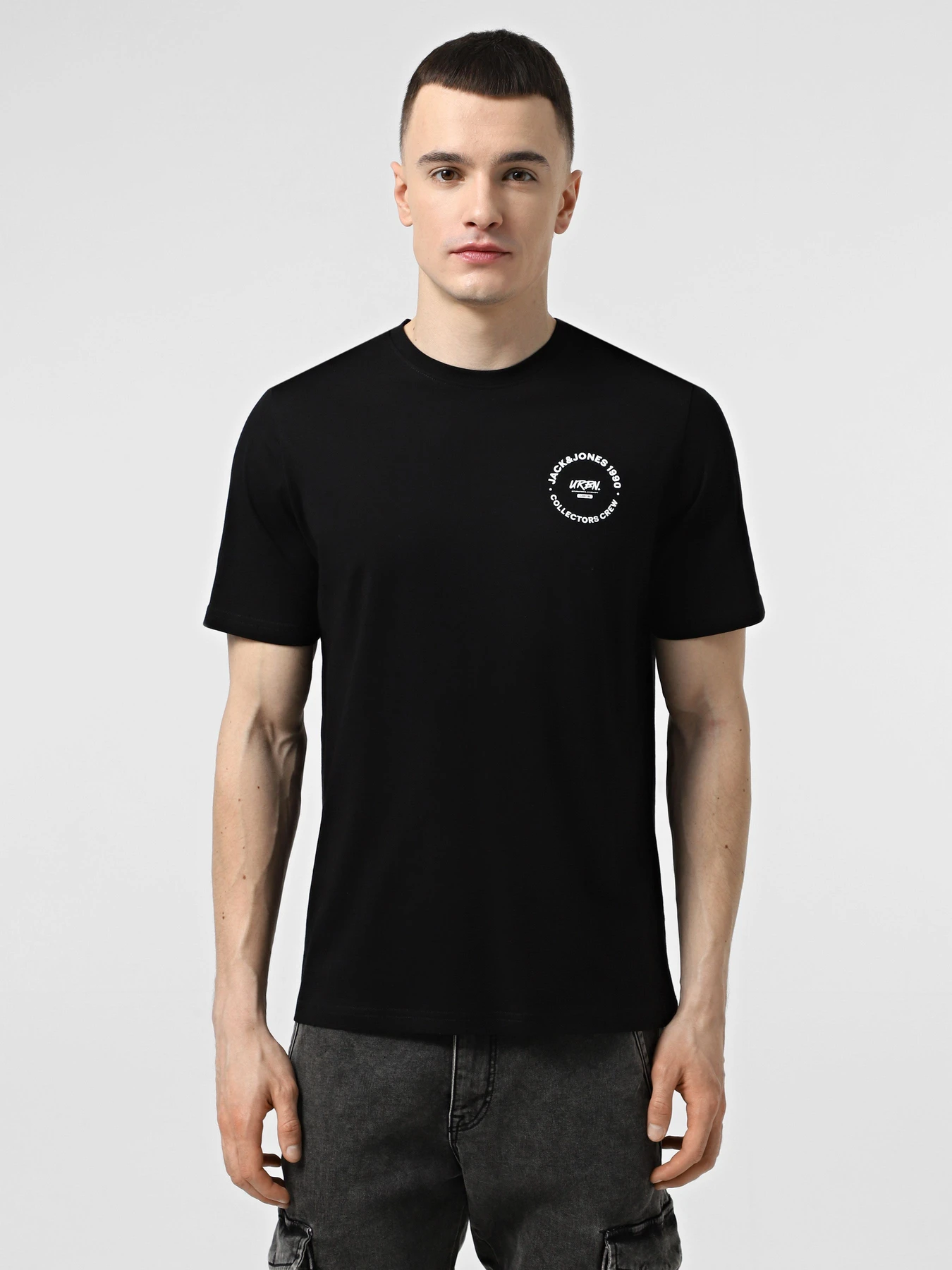 Футболки і поло JACK & JONES модель 12269280_Black SMALL Футболки і поло JACK & JONES модель 12269280_Black SMALL Фото