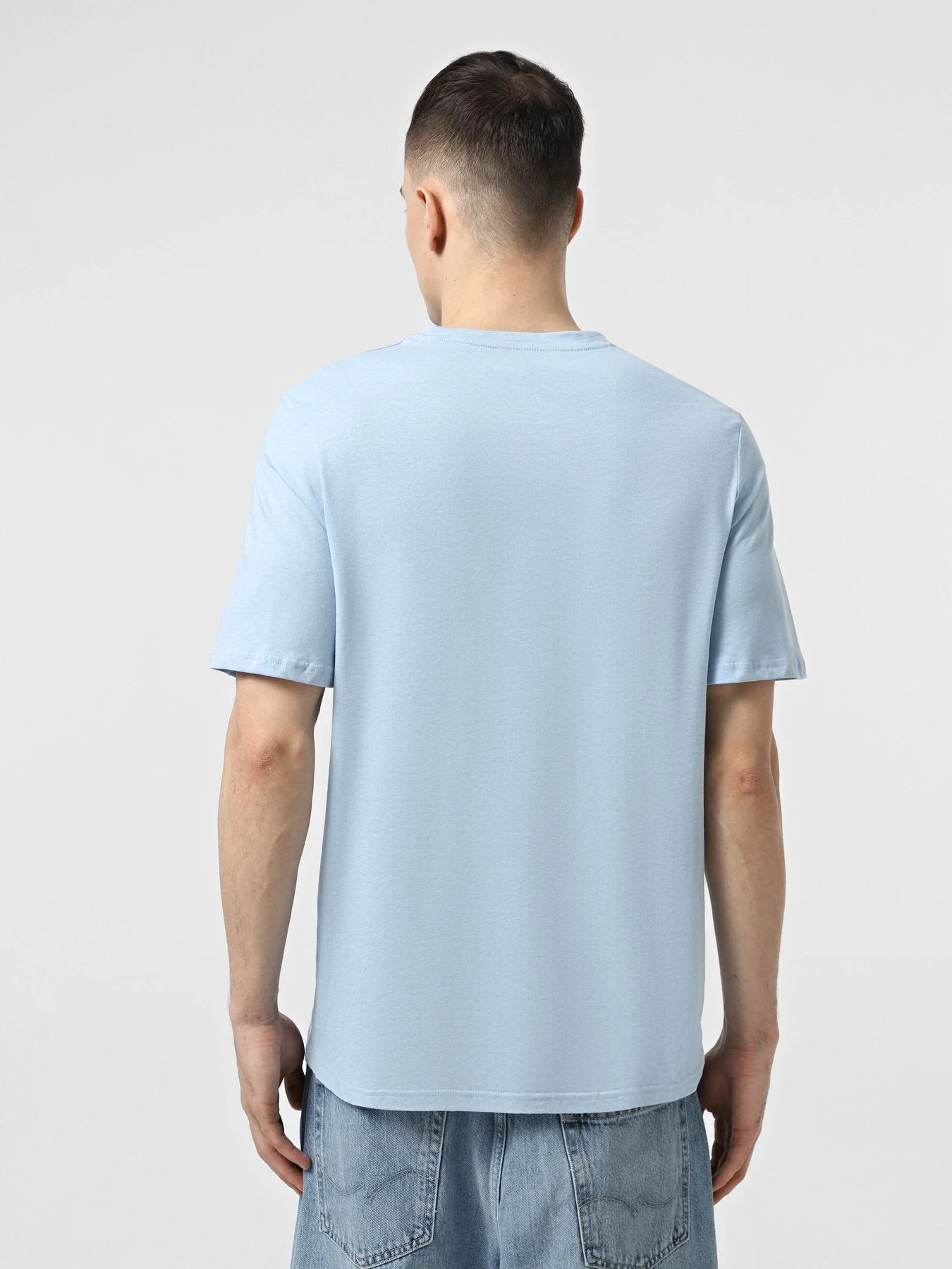 Футболки і поло JACK & JONES модель 12269280_Chambray Blue SMALL Футболки і поло JACK & JONES модель 12269280_Chambray Blue SMALL Фото