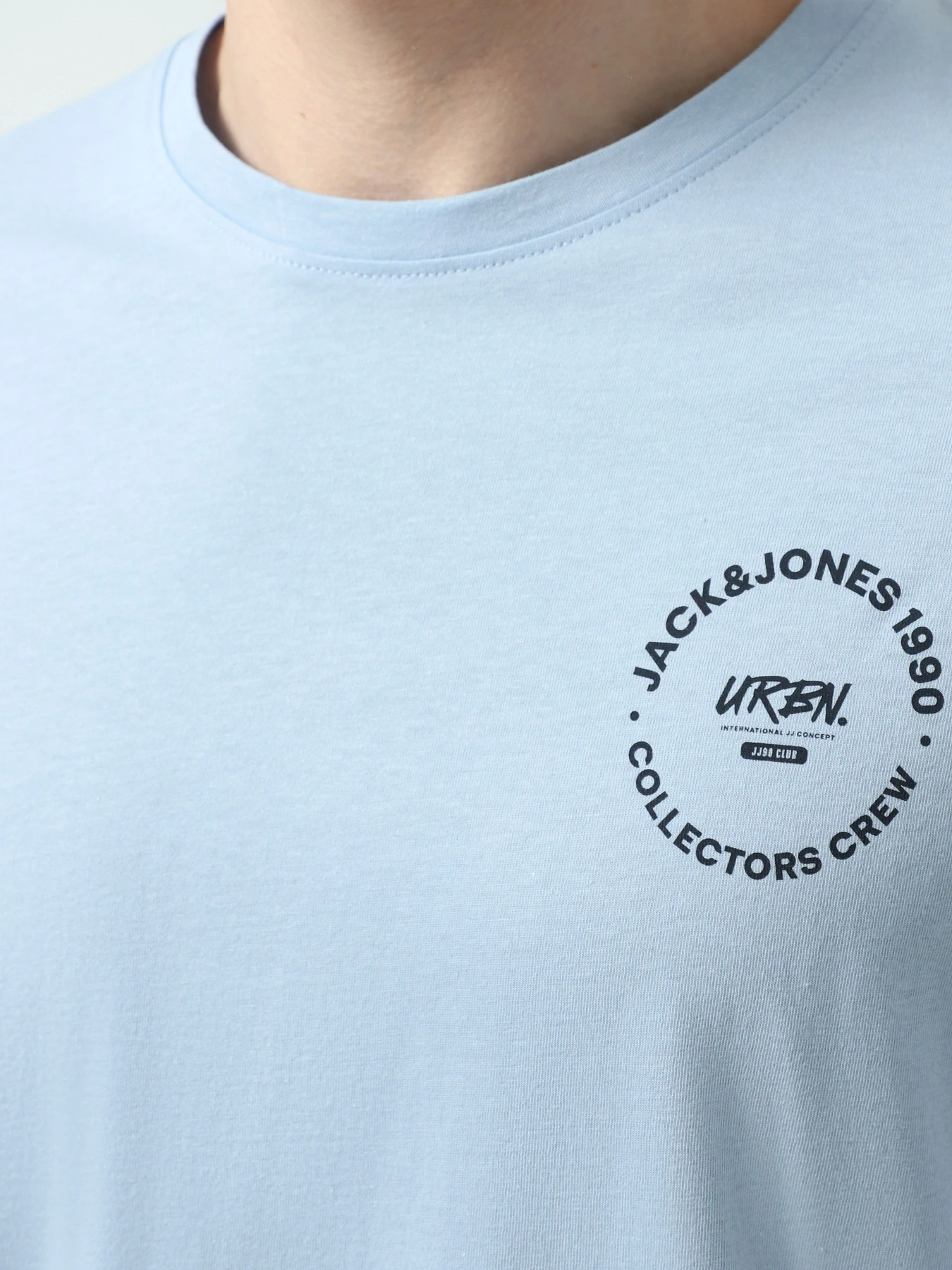 Футболки і поло JACK & JONES модель 12269280_Chambray Blue SMALL Футболки і поло JACK & JONES модель 12269280_Chambray Blue SMALL Фото