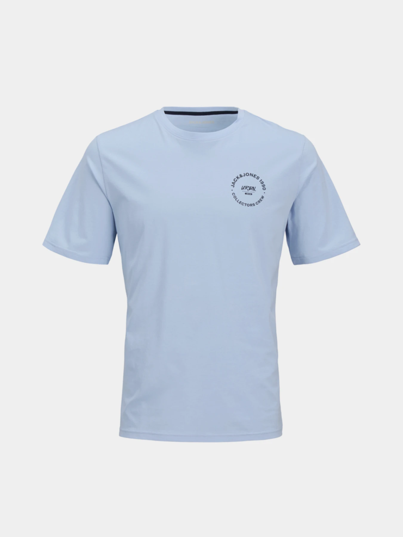 Футболки і поло JACK & JONES модель 12269280_Chambray Blue SMALL Футболки і поло JACK & JONES модель 12269280_Chambray Blue SMALL Фото