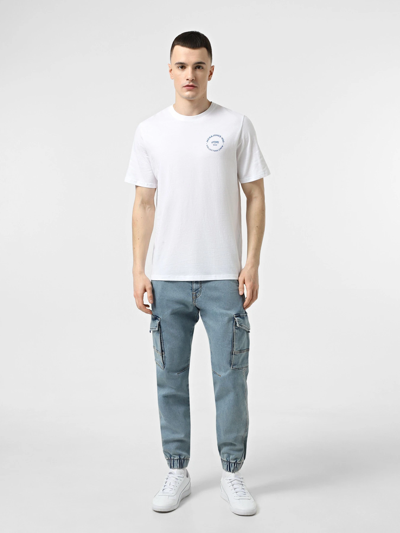 Футболки і поло JACK & JONES модель 12269280_White SMALL Футболки і поло JACK & JONES модель 12269280_White SMALL Фото