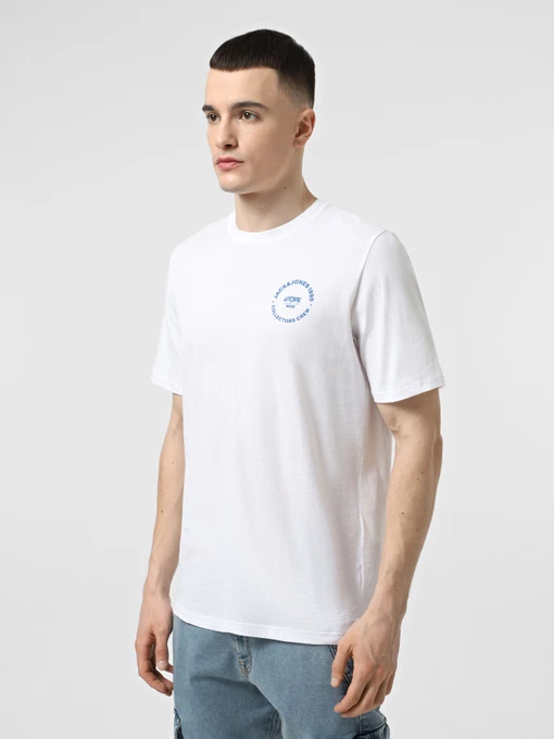 Футболки и поло JACK & JONES модель 12269280_White SMALL Фото
