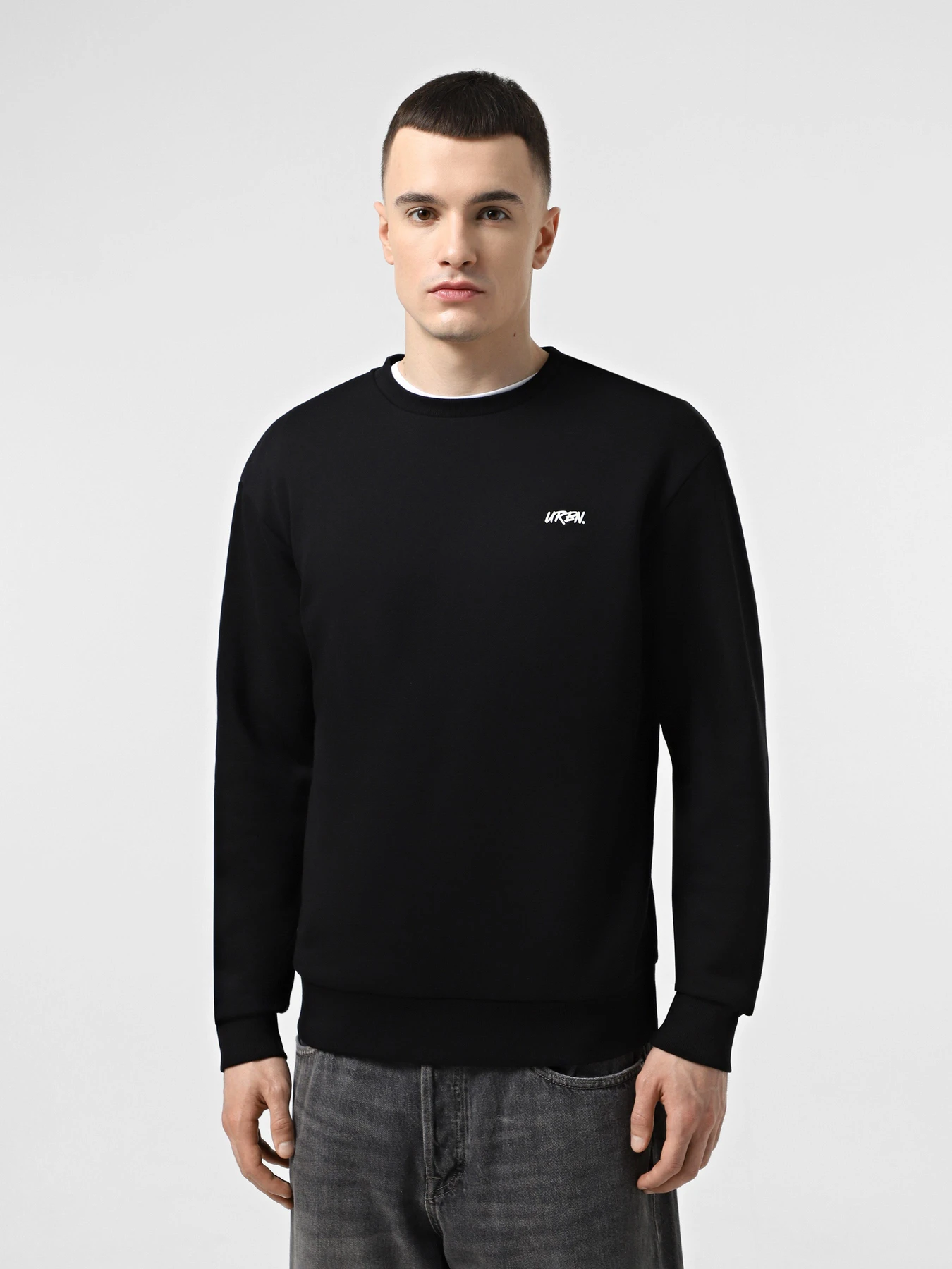 Худи и свитшоты JACK & JONES модель 12269365_Black Худи и свитшоты JACK & JONES модель 12269365_Black Фото