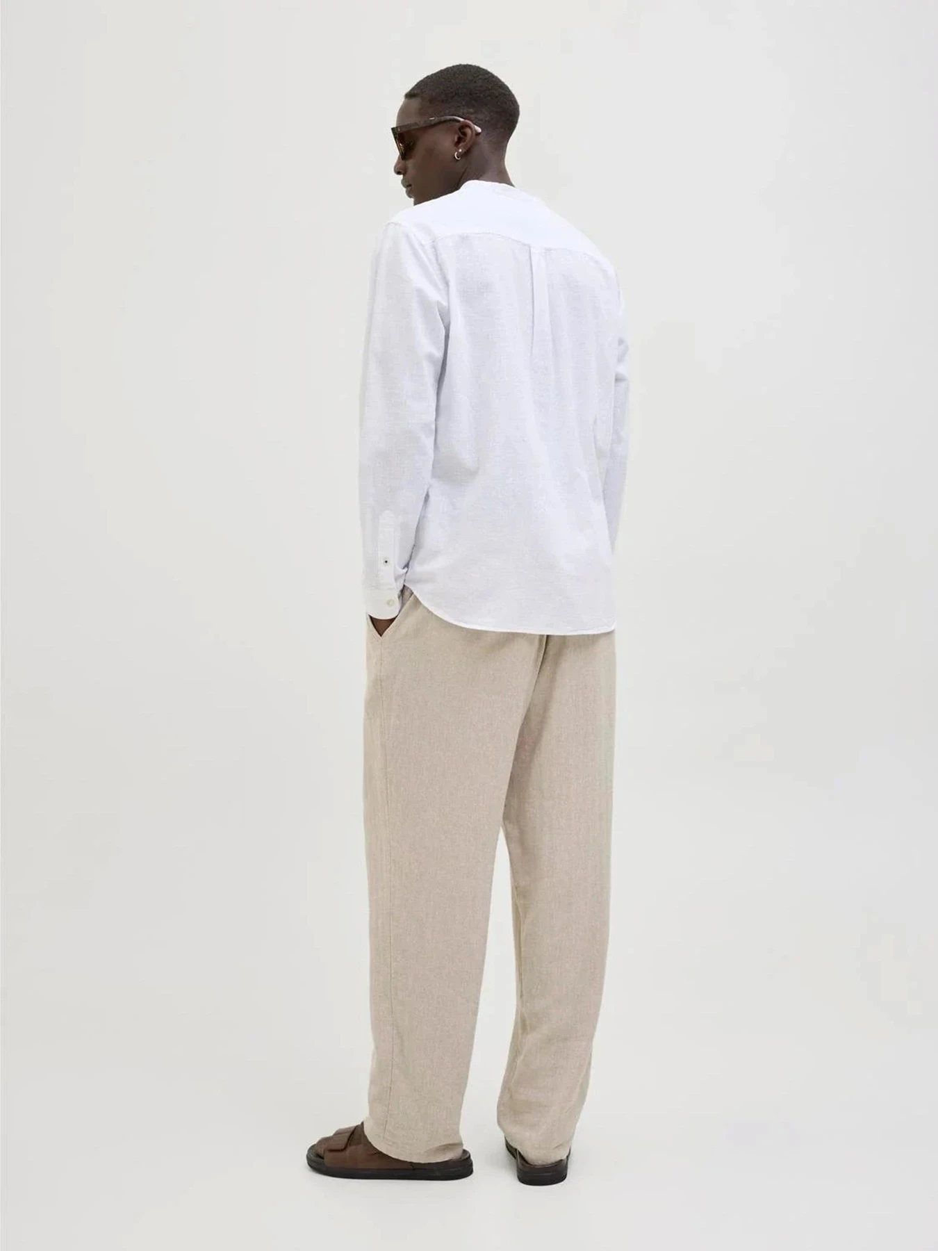 Брюки JACK & JONES модель 12269371_Crockery Herringbone Брюки JACK & JONES модель 12269371_Crockery Herringbone Фото