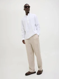 Брюки JACK & JONES модель 12269371_Crockery Herringbone Фото