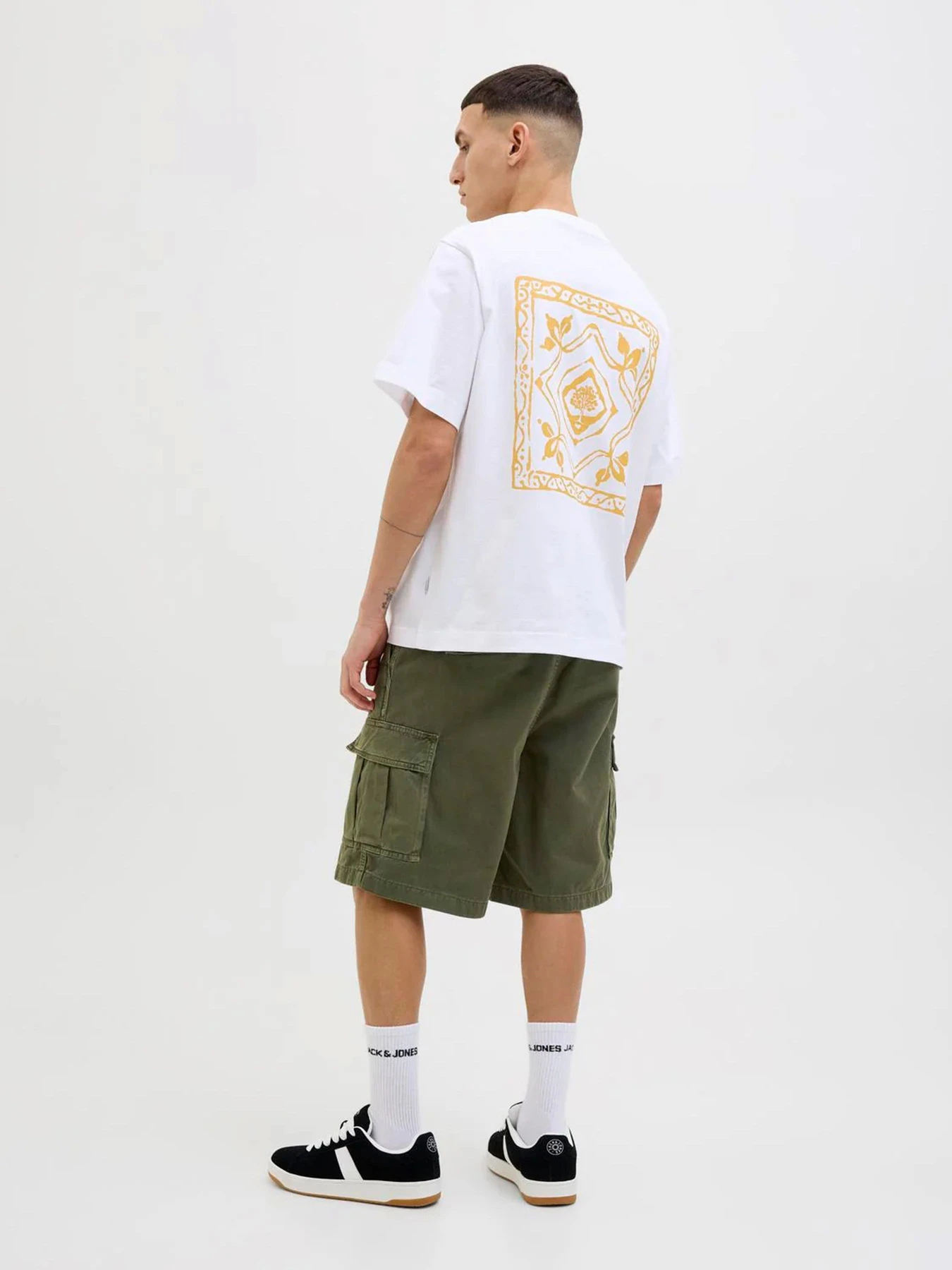 Шорты JACK & JONES модель 12269374_Olive Night Шорты JACK & JONES модель 12269374_Olive Night Фото