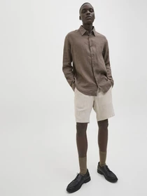 Шорты JACK & JONES модель 12269376_Crockery Herringbone Фото