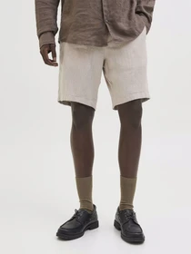 Шорты JACK & JONES модель 12269376_Crockery Herringbone Фото