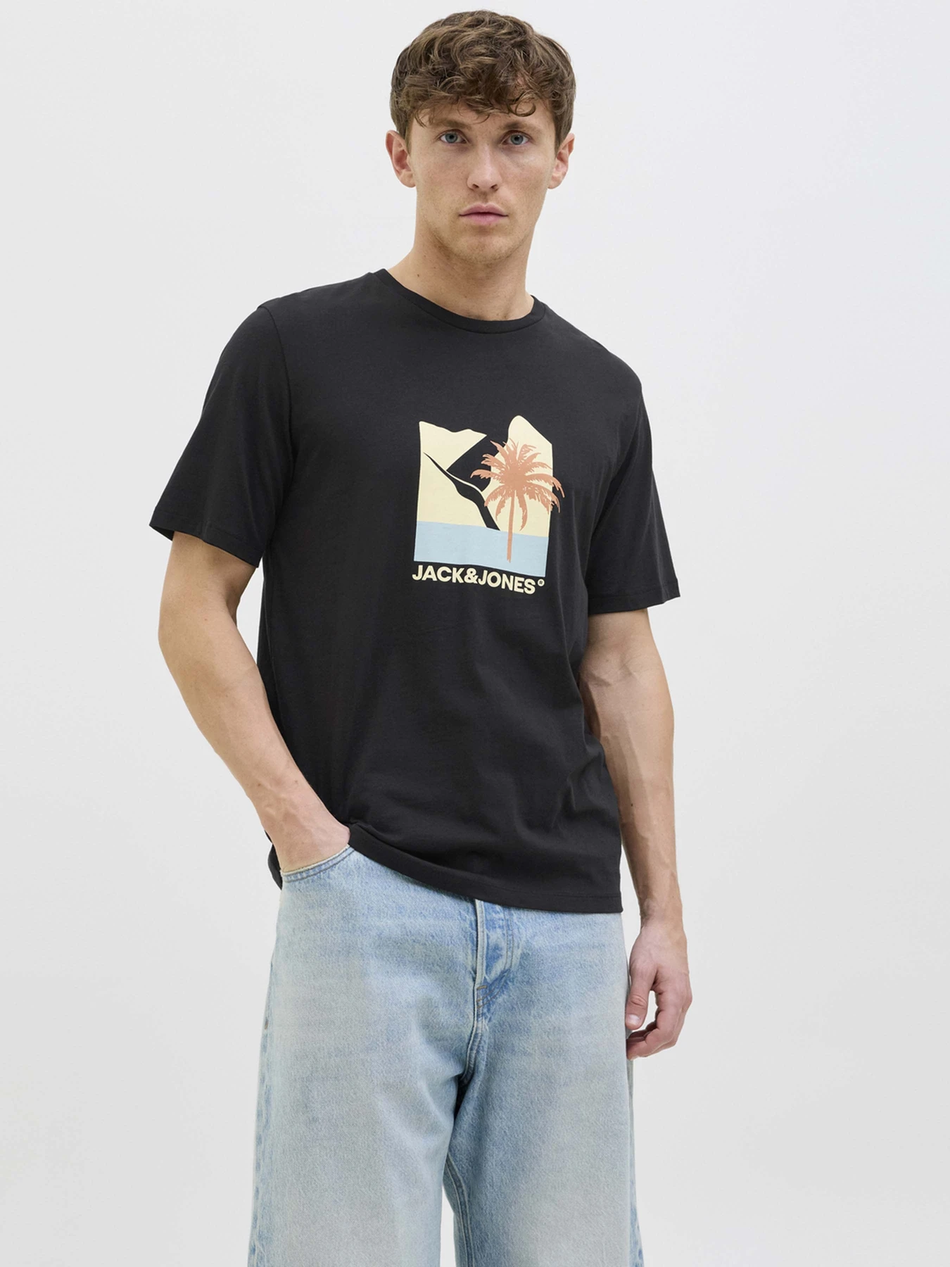 Футболки і поло JACK & JONES модель 12269416_Black Футболки і поло JACK & JONES модель 12269416_Black Фото