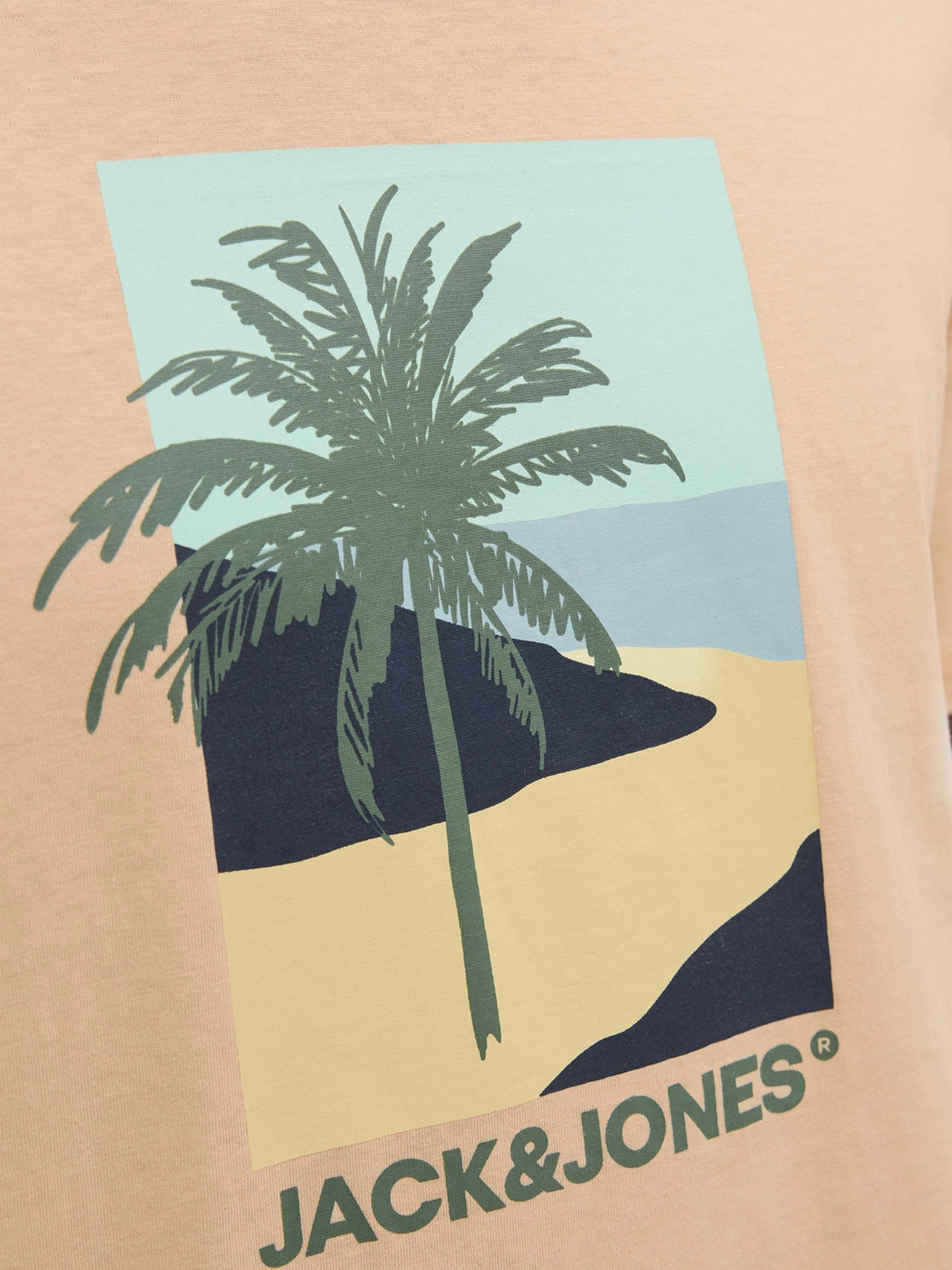 Футболки і поло JACK & JONES модель 12269416_Peach Parfait Фото