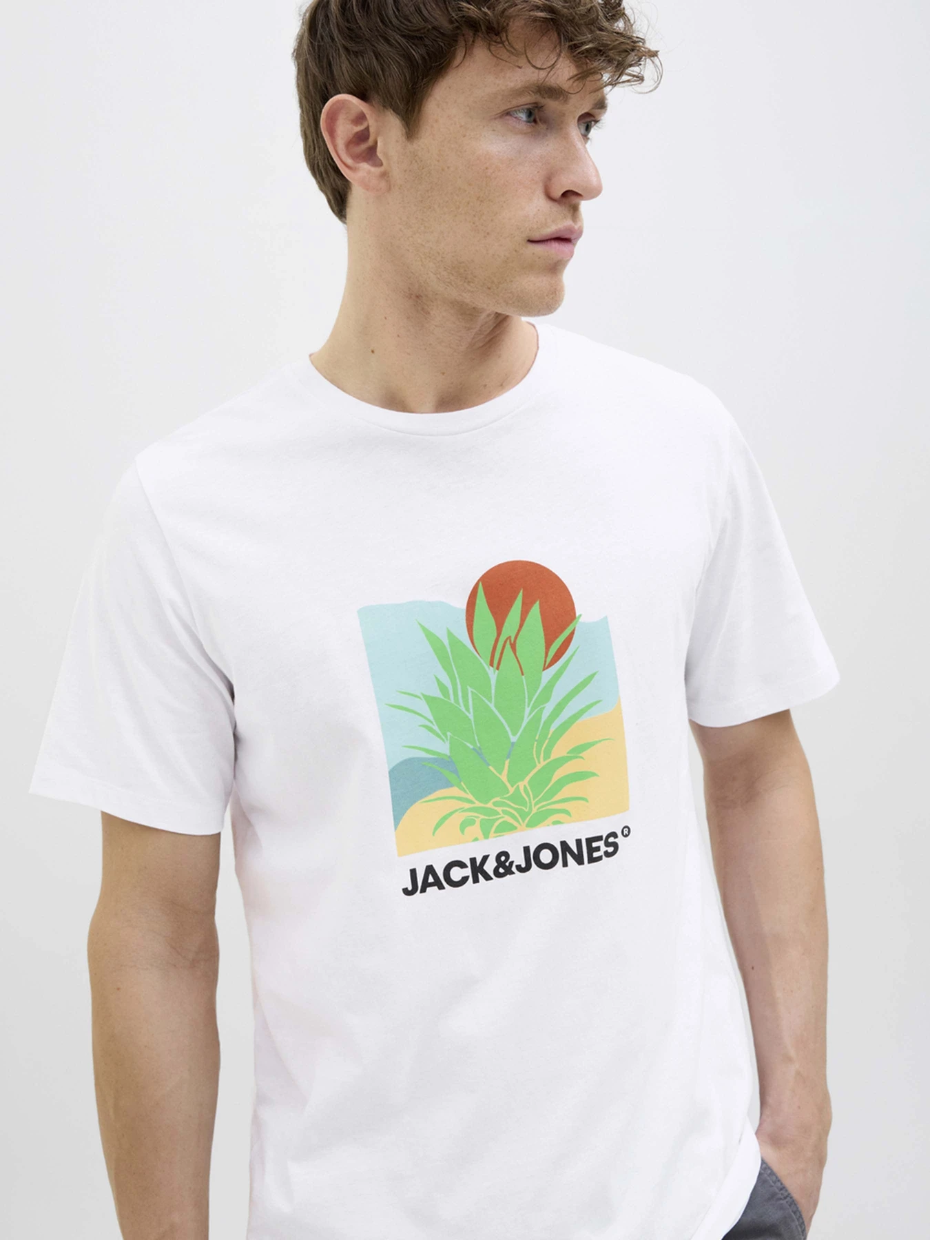 Футболки і поло JACK & JONES модель 12269416_White Футболки і поло JACK & JONES модель 12269416_White Фото