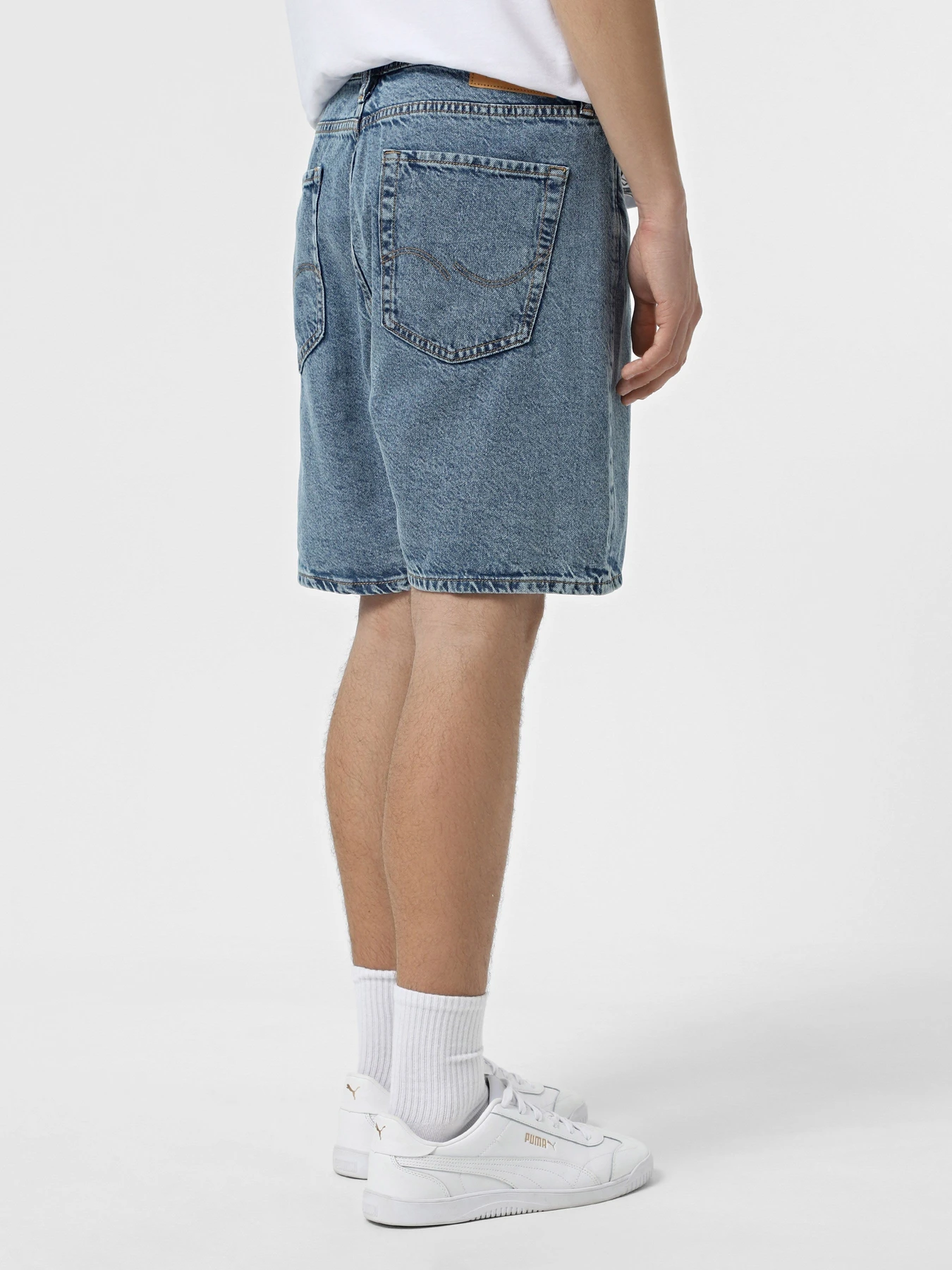 Шорты JACK & JONES модель 12269489_Blue Denim SQ 731 Шорты JACK & JONES модель 12269489_Blue Denim SQ 731 Фото