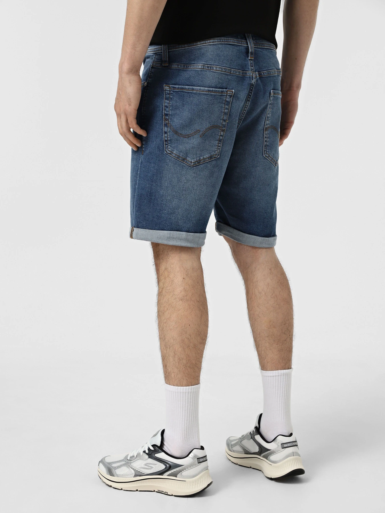 Шорты JACK & JONES модель 12269499_Blue Denim Шорты JACK & JONES модель 12269499_Blue Denim Фото