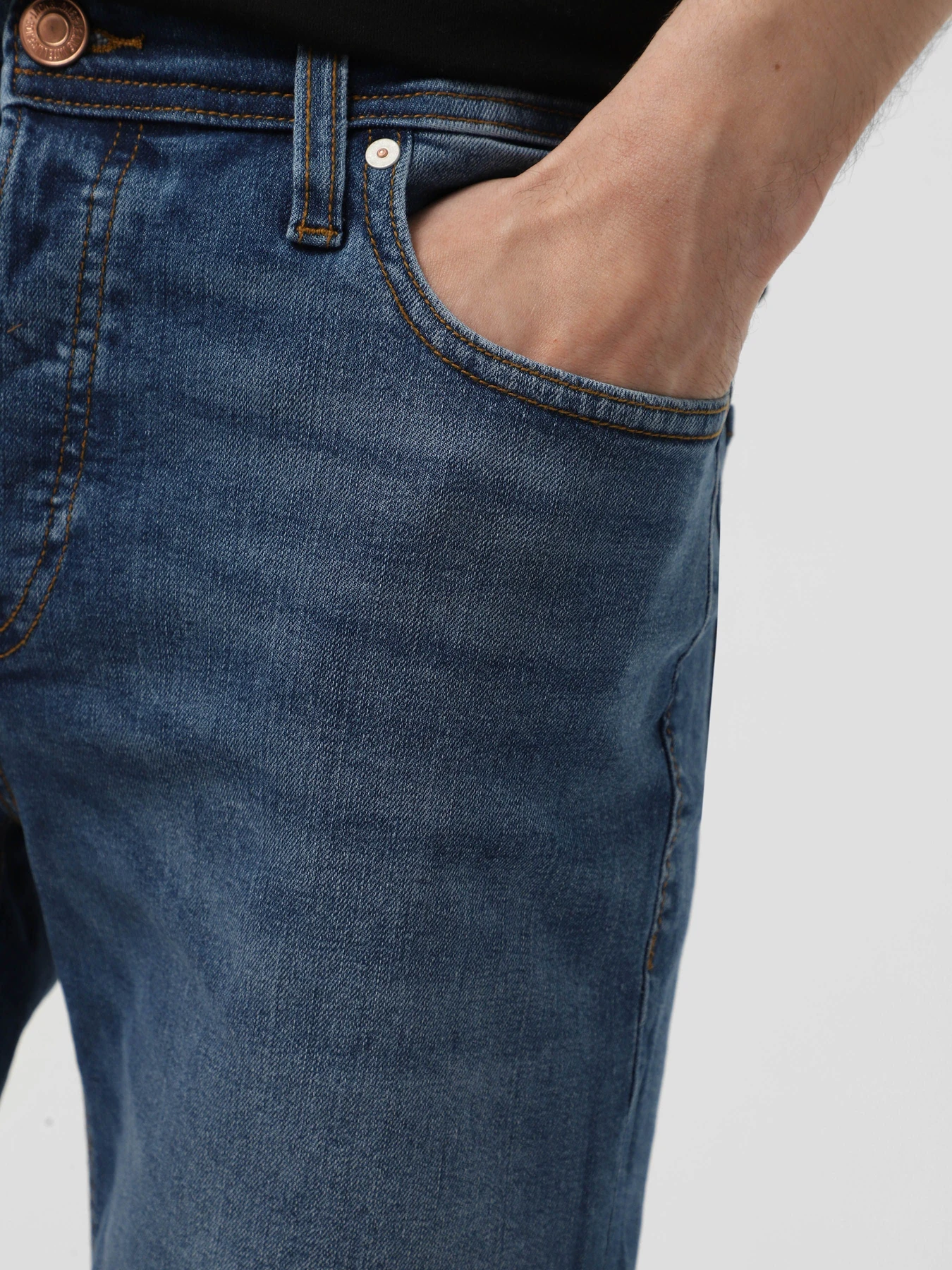 Шорты JACK & JONES модель 12269499_Blue Denim Шорты JACK & JONES модель 12269499_Blue Denim Фото
