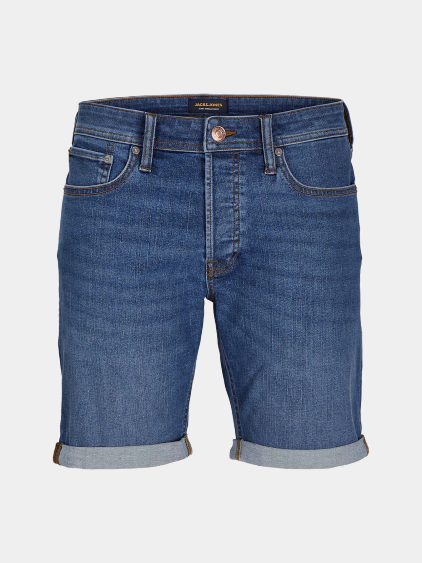 Шорты JACK & JONES модель 12269499_Blue Denim Шорты JACK & JONES модель 12269499_Blue Denim Фото