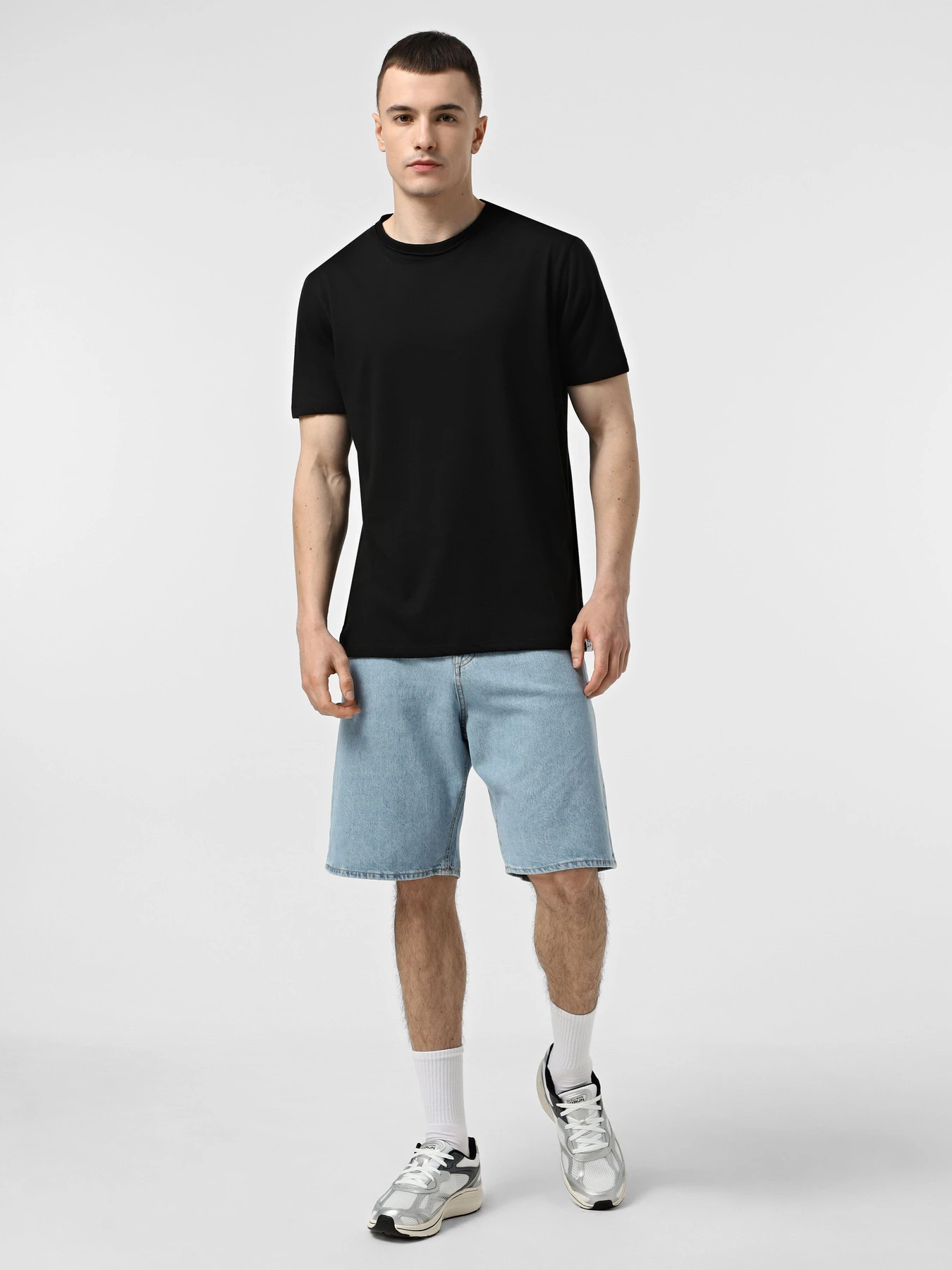 Шорты JACK & JONES модель 12269532_Blue Denim SBD 304 Шорты JACK & JONES модель 12269532_Blue Denim SBD 304 Фото