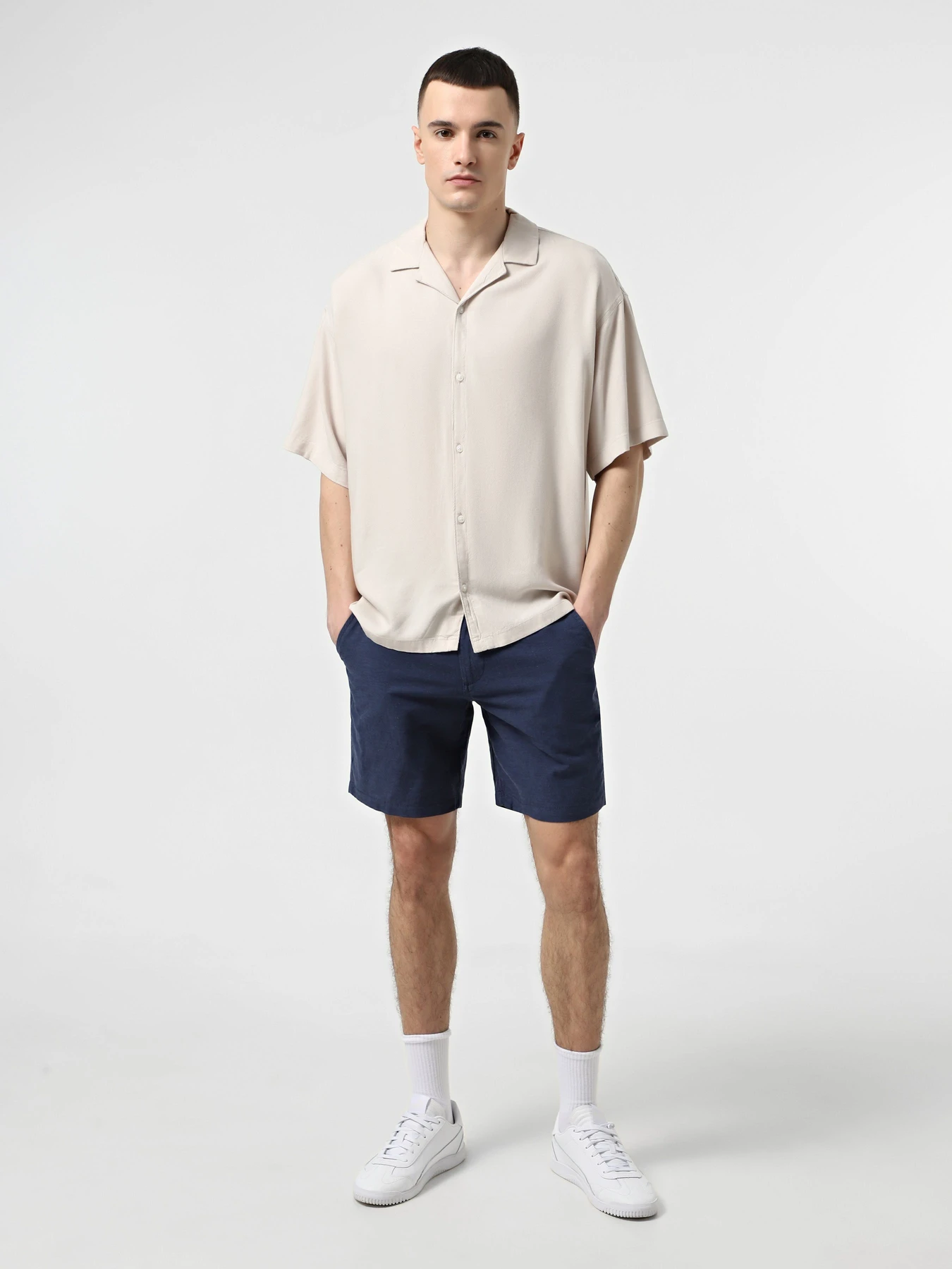 Сорочки JACK & JONES модель 12269803_Moonbeam Фото
