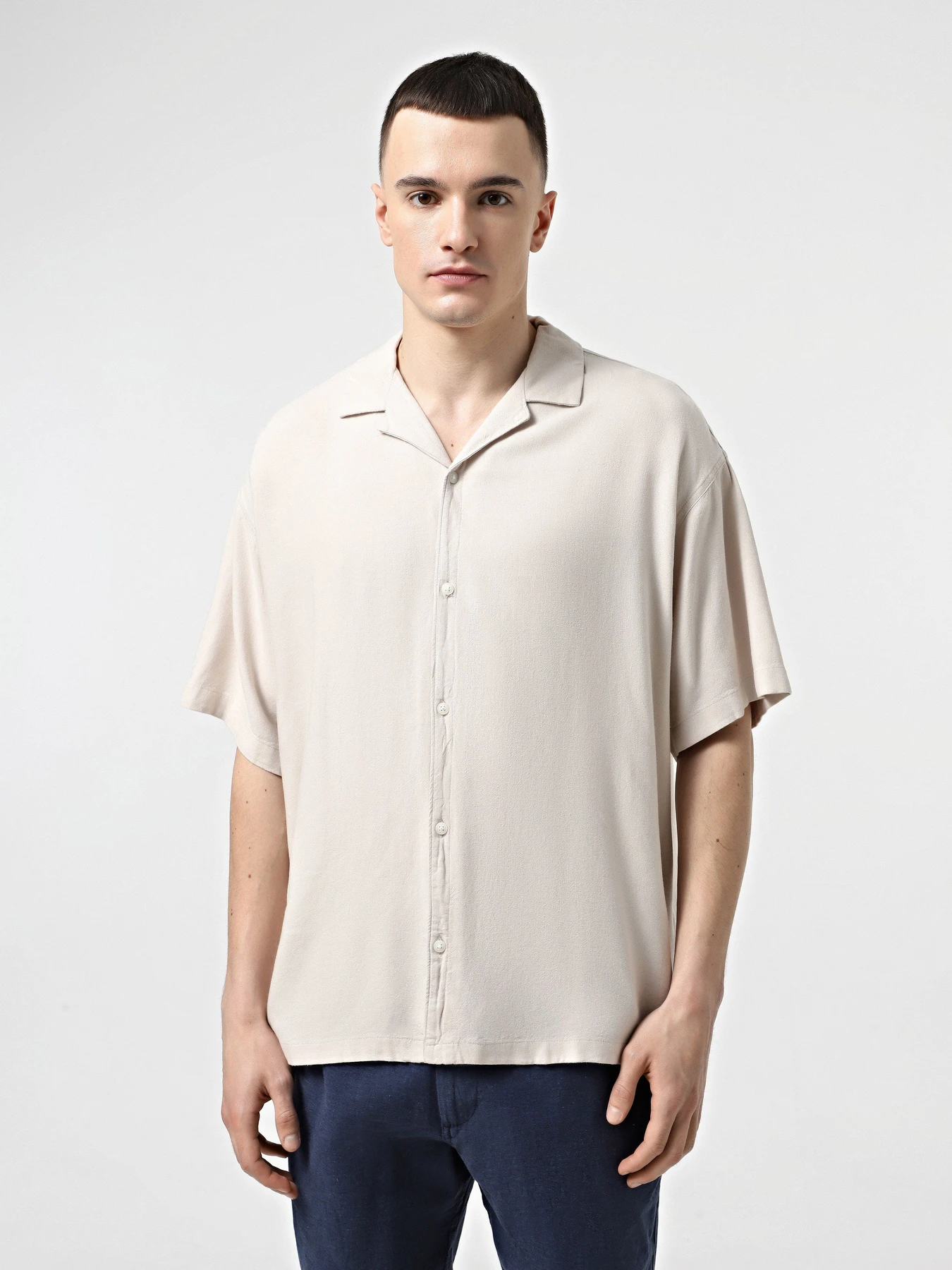 Сорочки JACK & JONES модель 12269803_Moonbeam Фото