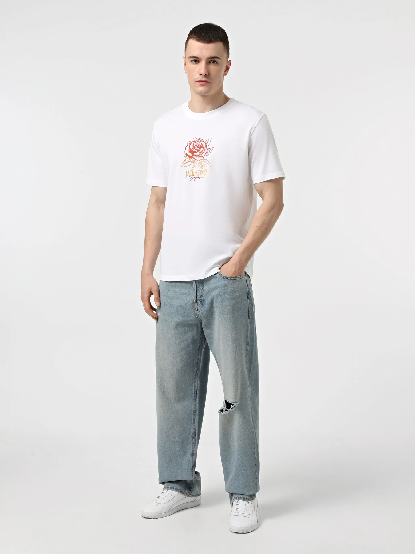Джинсы JACK & JONES модель 12272278_Blue Denim Джинсы JACK & JONES модель 12272278_Blue Denim Фото