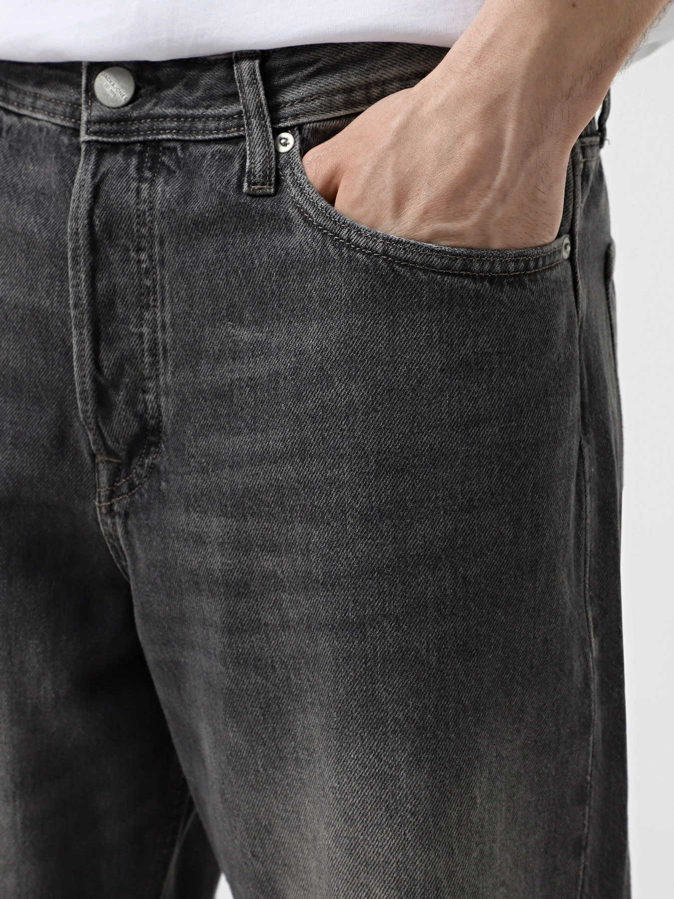 Джинсы JACK & JONES модель 12272355_Black Denim Фото