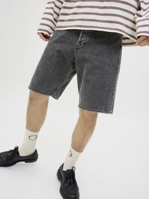 Шорты JACK & JONES модель 12272549_Black Denim Фото