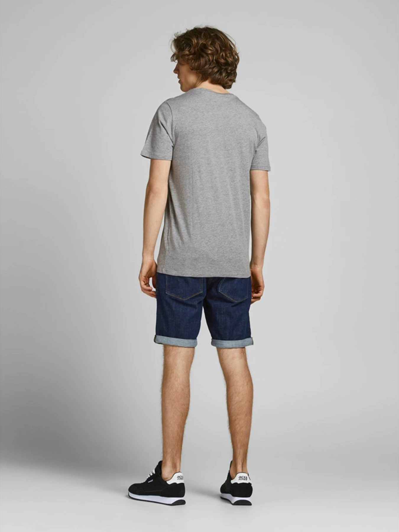 Футболки и поло JACK & JONES модель 12137126_Light Grey Melange Фото
