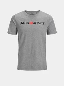 Футболки и поло JACK & JONES модель 12137126_Light Grey Melange Фото