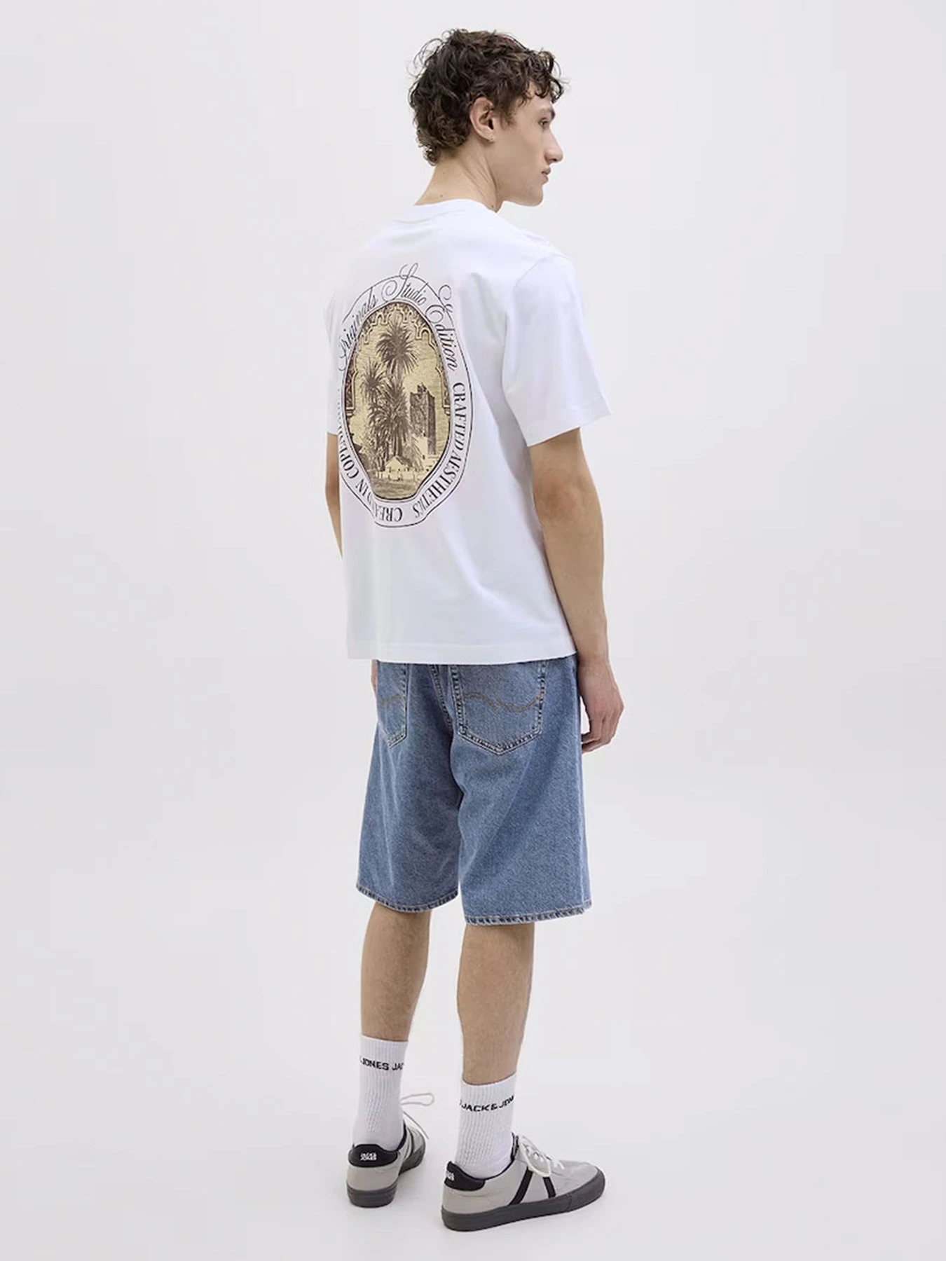 Шорты JACK & JONES модель 12272551_Blue Denim Фото