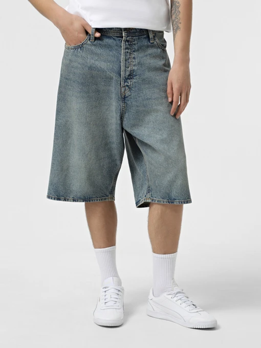 Шорти JACK & JONES модель 12272552_Blue Denim Фото