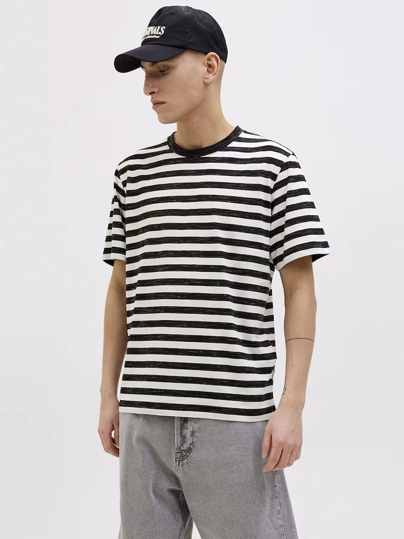 Футболки і поло JACK & JONES модель 12273164_Black CLOUD DANCER Фото