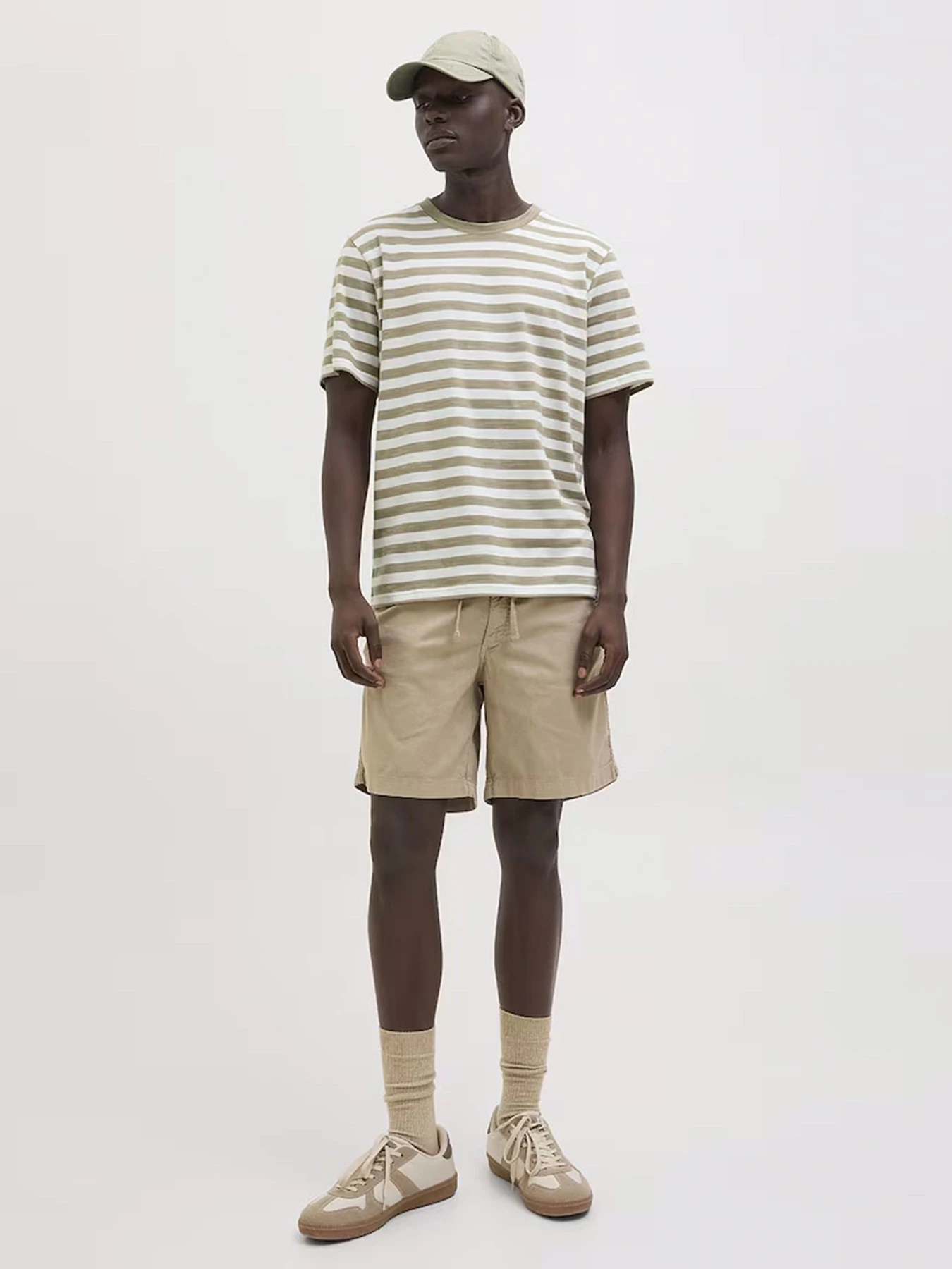 Футболки і поло JACK & JONES модель 12273164_Silver Sage CLOUD DANCER Фото