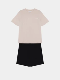 Одежда для дома и сна JACK & JONES модель 12273635_Moonbeam Black shorts Фото
