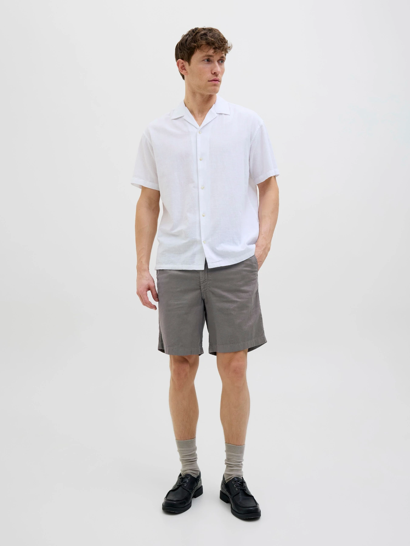 Шорты JACK & JONES модель 12274968_Castlerock Фото
