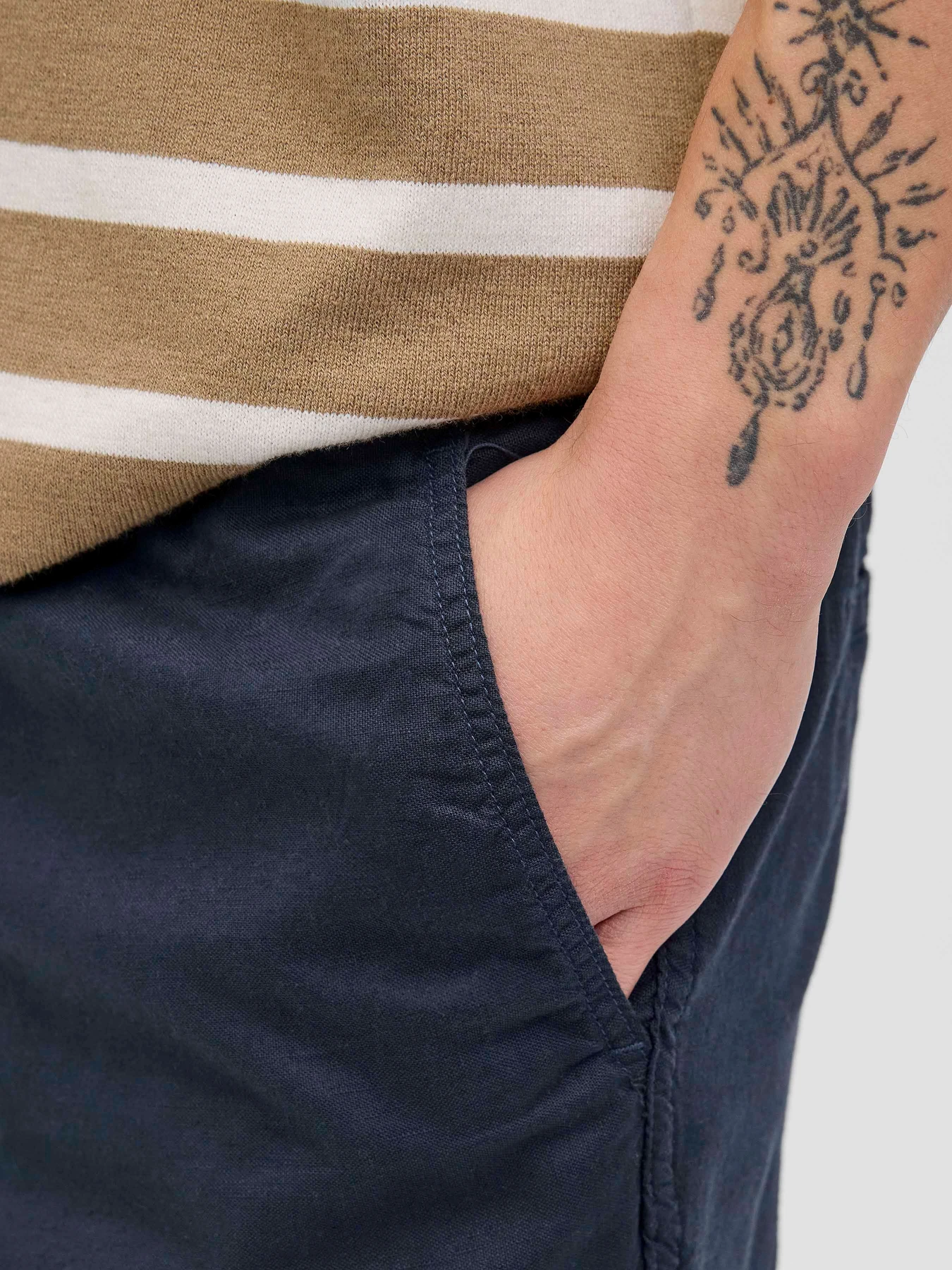 Шорты JACK & JONES модель 12274968_Dark Navy Шорты JACK & JONES модель 12274968_Dark Navy Фото