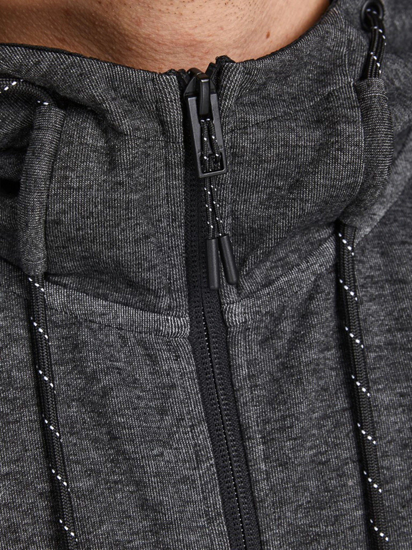 Худи и свитшоты JACK & JONES модель 12204926_Dark Grey Melange Худи и свитшоты JACK & JONES модель 12204926_Dark Grey Melange Фото