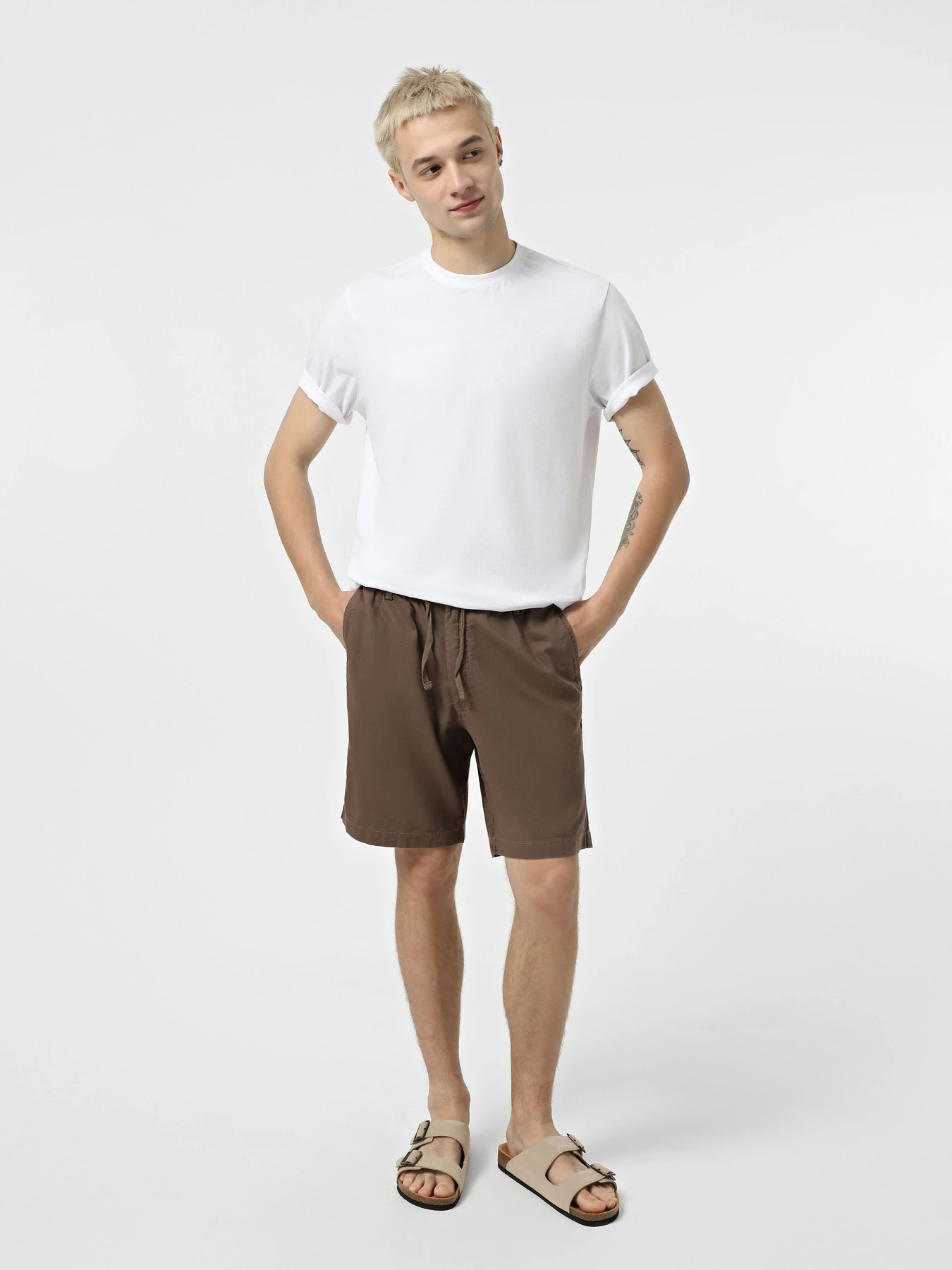 Шорты JACK & JONES модель 12274968_Morel Шорты JACK & JONES модель 12274968_Morel Фото
