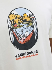 Футболки і поло JACK & JONES модель 12276247_Antique White Фото