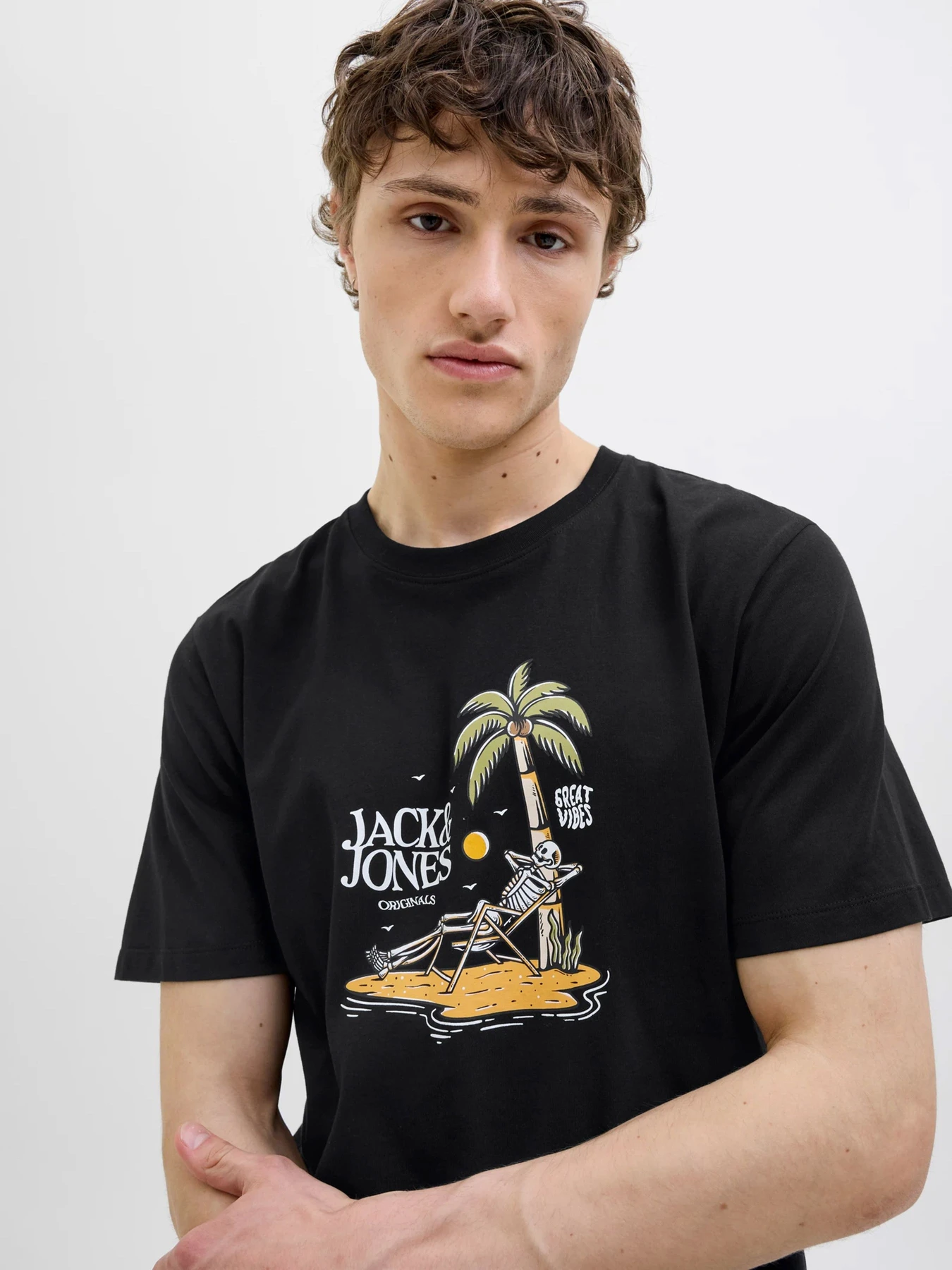 Футболки і поло JACK & JONES модель 12276247_Black Фото