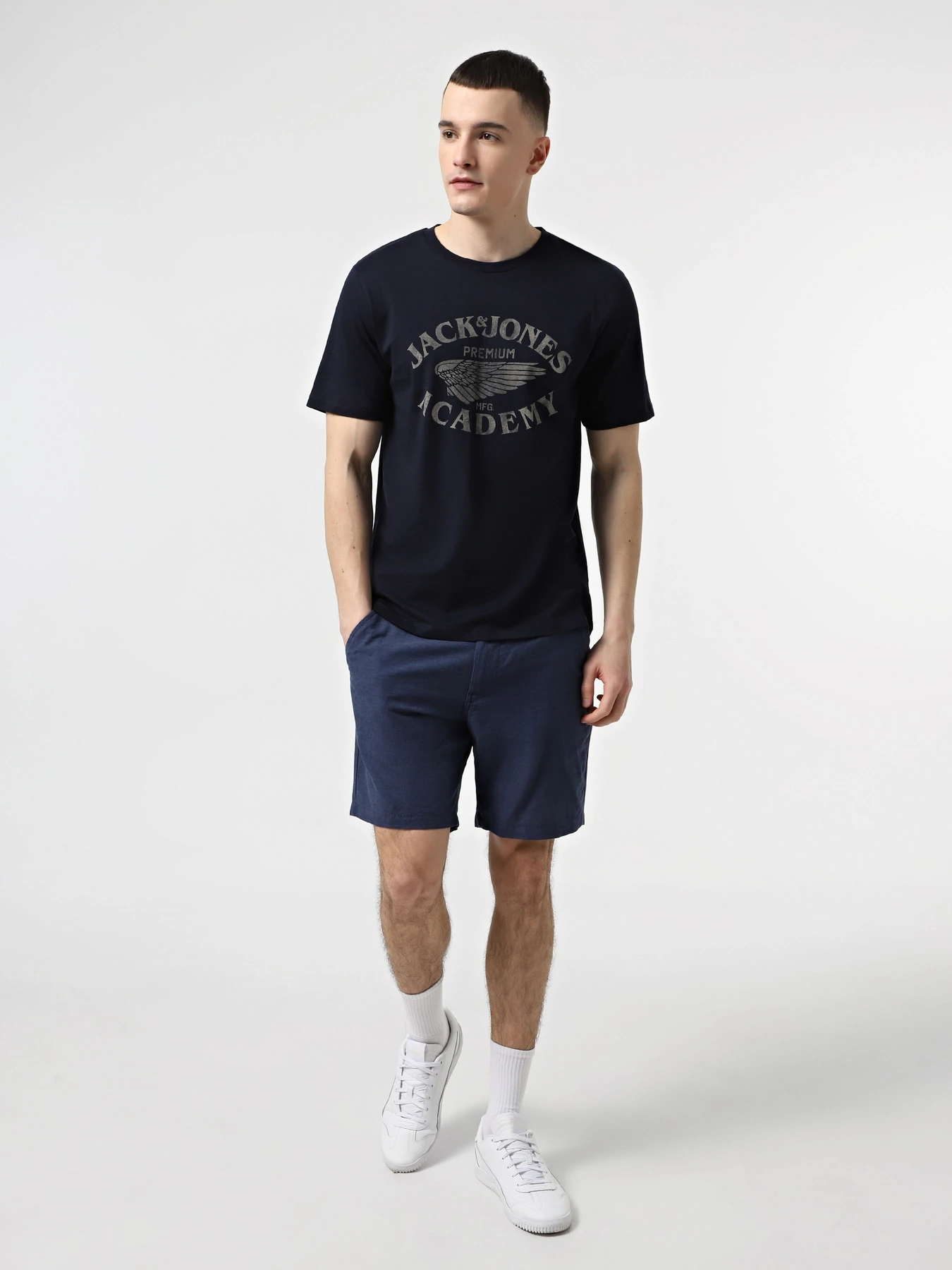 Футболки і поло JACK & JONES модель 12276650_Night Sky Фото