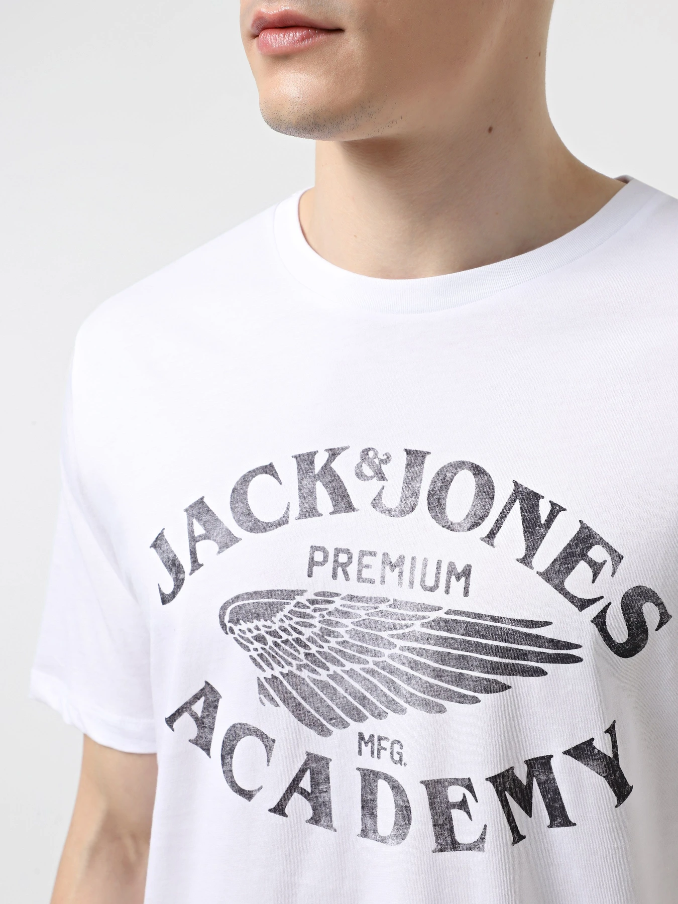 Футболки і поло JACK & JONES модель 12276650_White Футболки і поло JACK & JONES модель 12276650_White Фото
