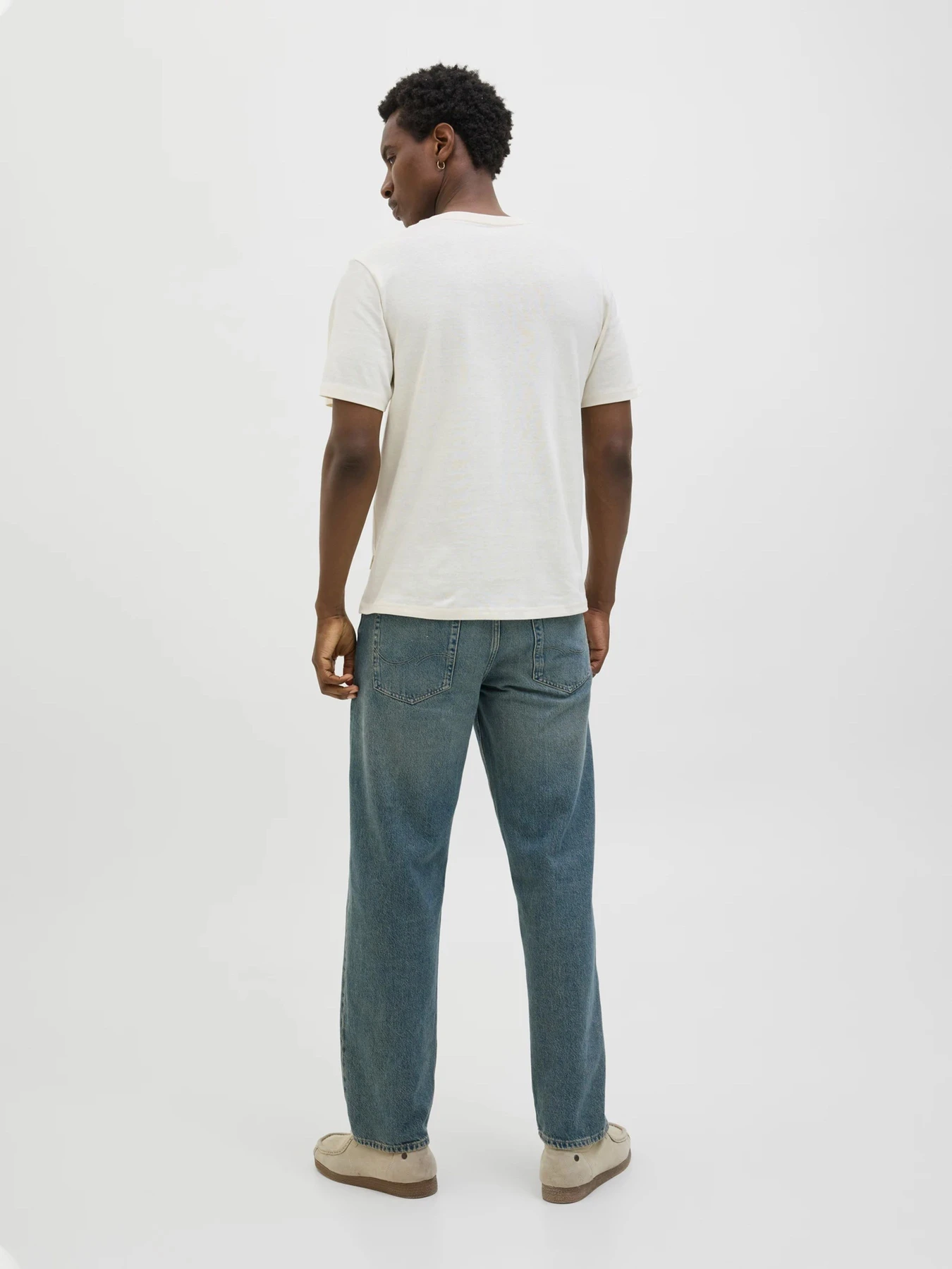 Футболки і поло JACK & JONES модель 12276962_Antique White Футболки і поло JACK & JONES модель 12276962_Antique White Фото