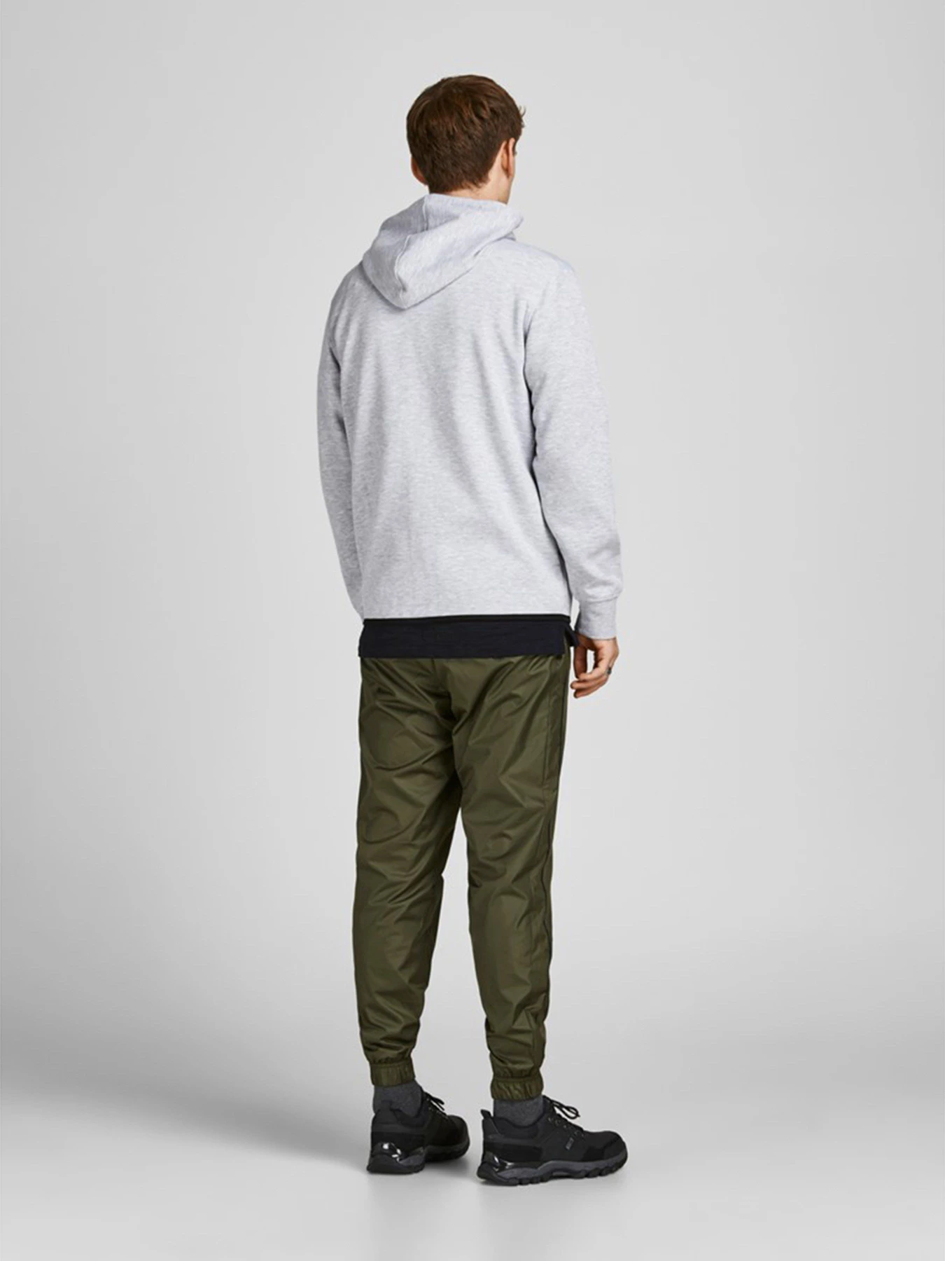 Худи и свитшоты JACK & JONES модель 12204926_Light Grey Melange Худи и свитшоты JACK & JONES модель 12204926_Light Grey Melange Фото