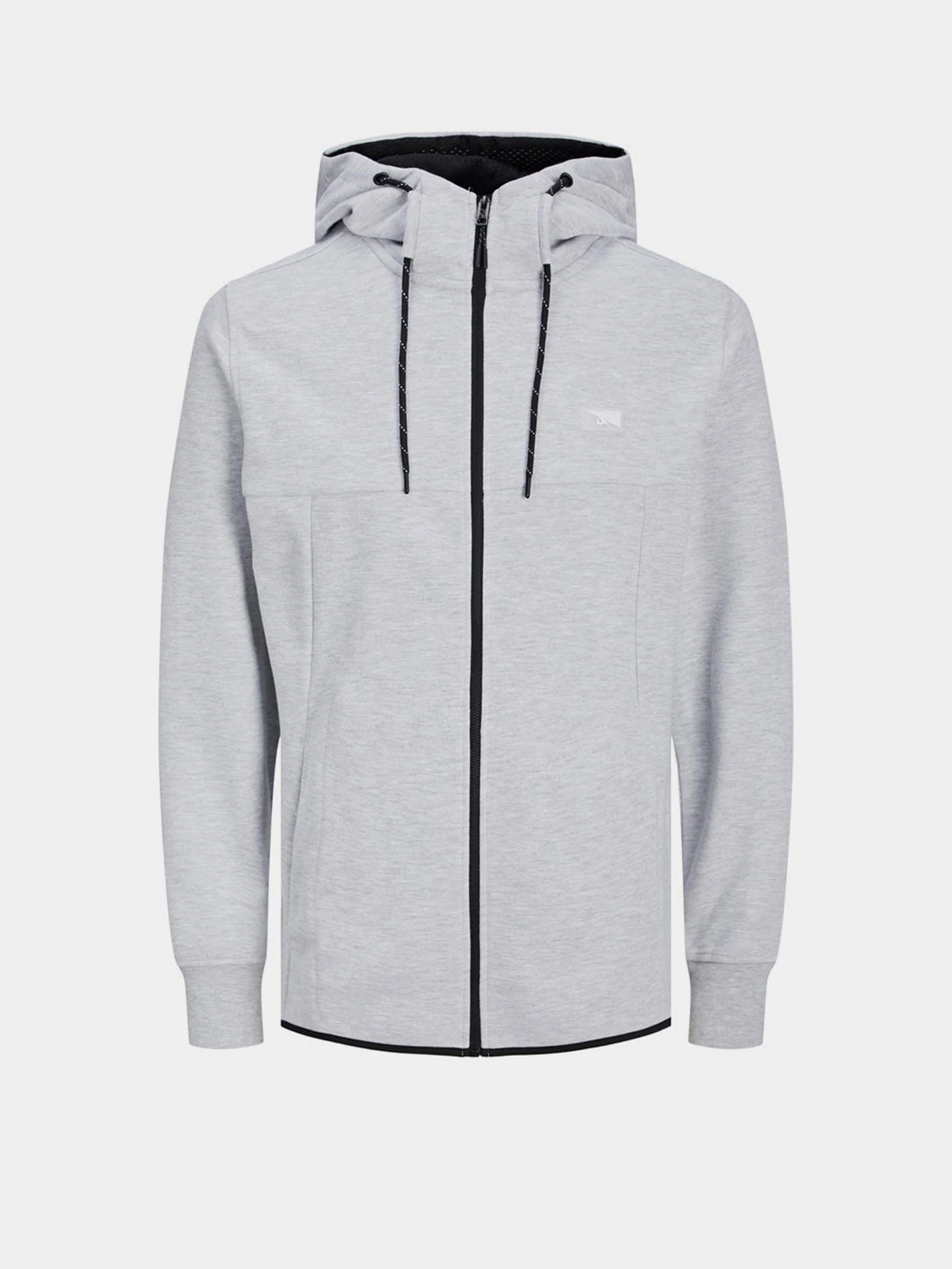 Худи и свитшоты JACK & JONES модель 12204926_Light Grey Melange Худи и свитшоты JACK & JONES модель 12204926_Light Grey Melange Фото