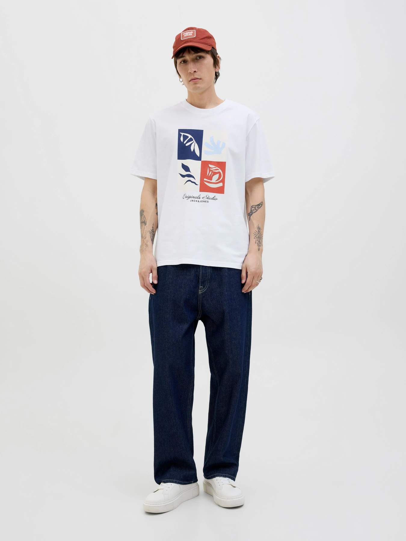 Футболки і поло JACK & JONES модель 12277220_Bright White Фото
